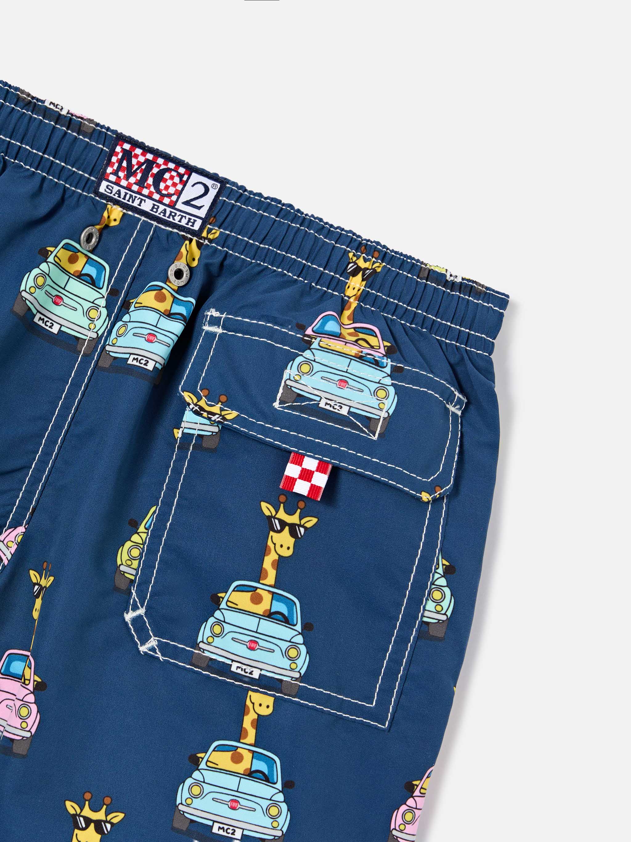 Costume Jean con stampa all-over FIAT 500 | Special Edition - Image 3