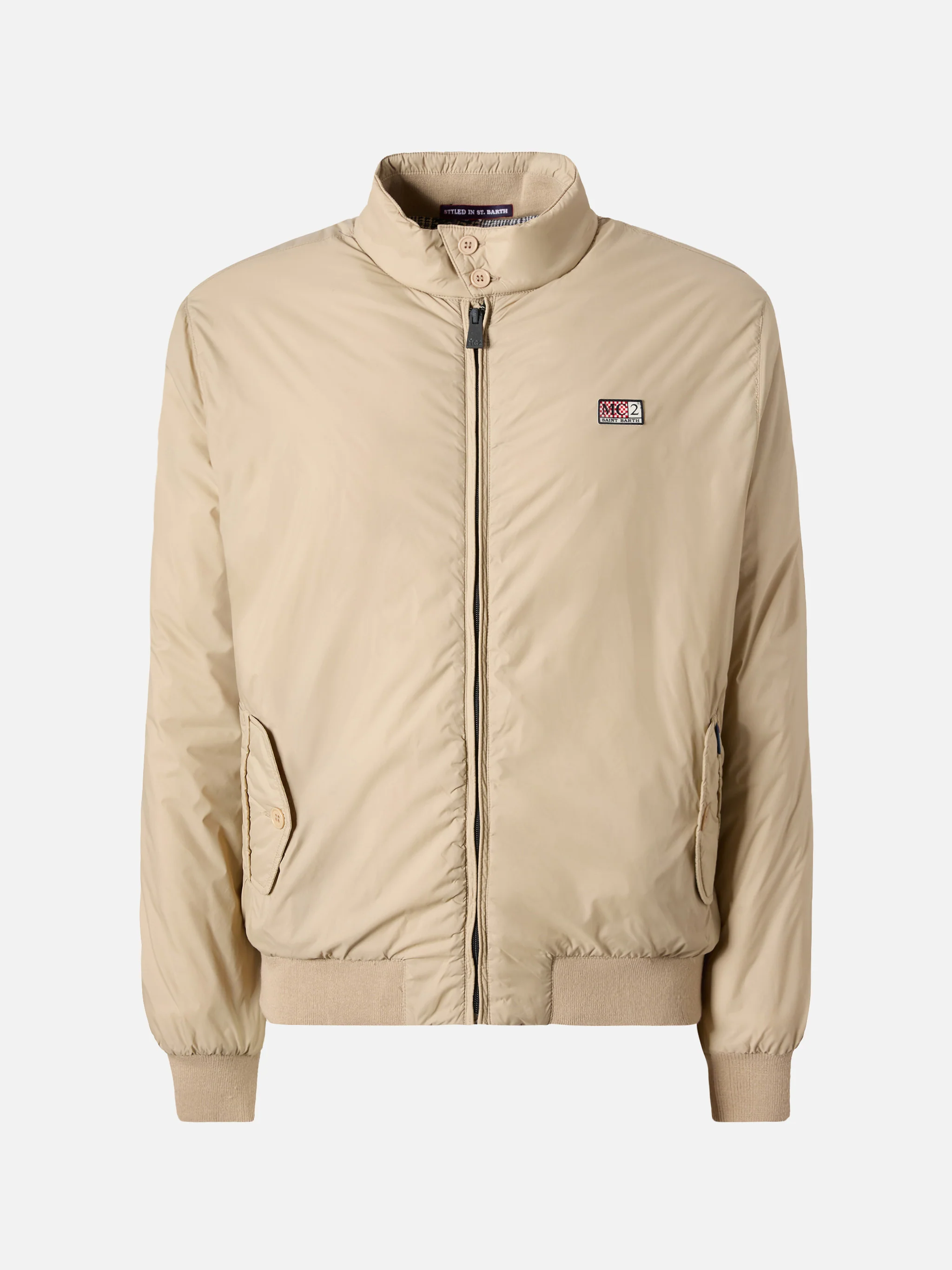 Bomber leggero Jet in beige - Image 6