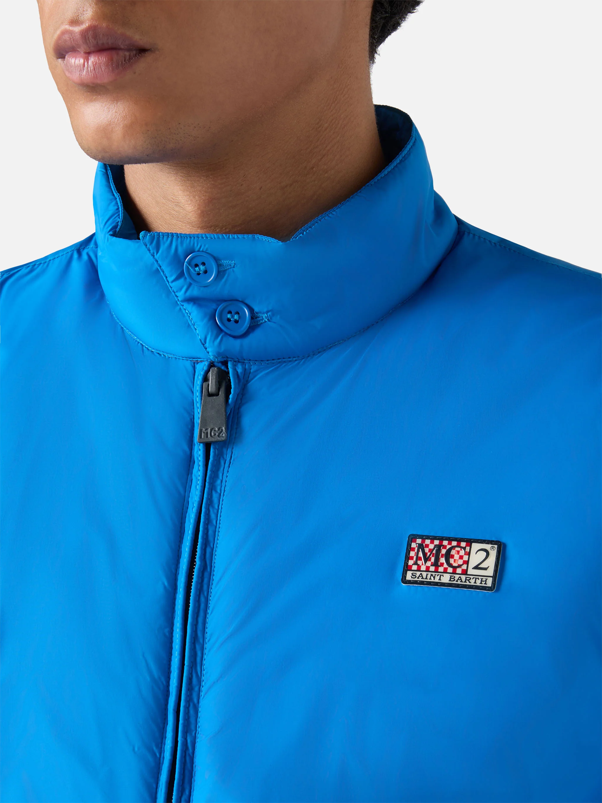 Bomber leggero Jet in bluette - Image 3