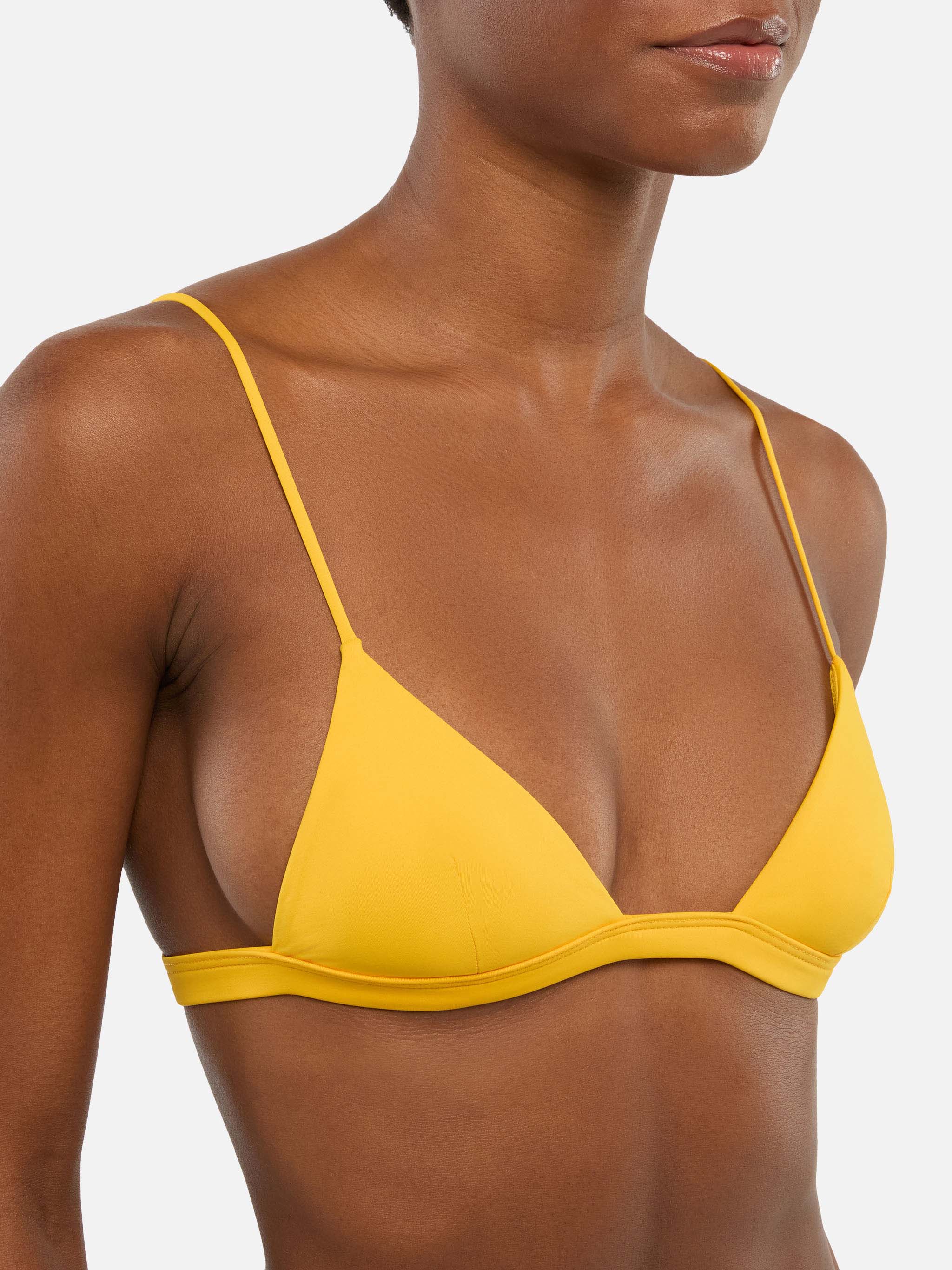 Bikini triangolo Rylie Jodene color giallo - Image 3
