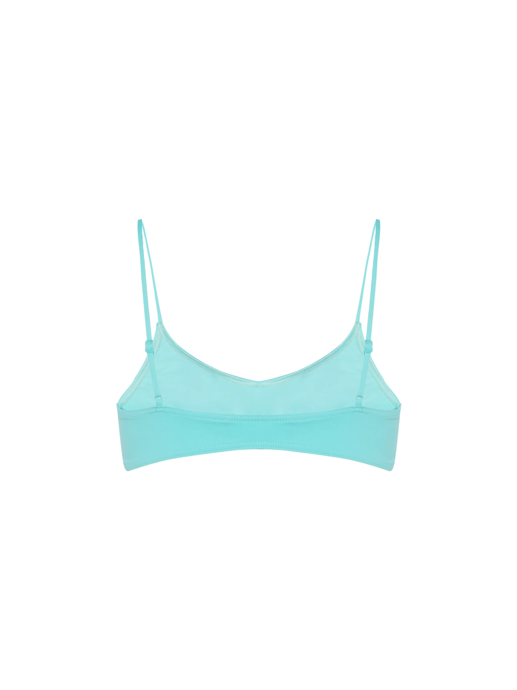 Judy top bralette da spiaggia verde acqua - Image 2