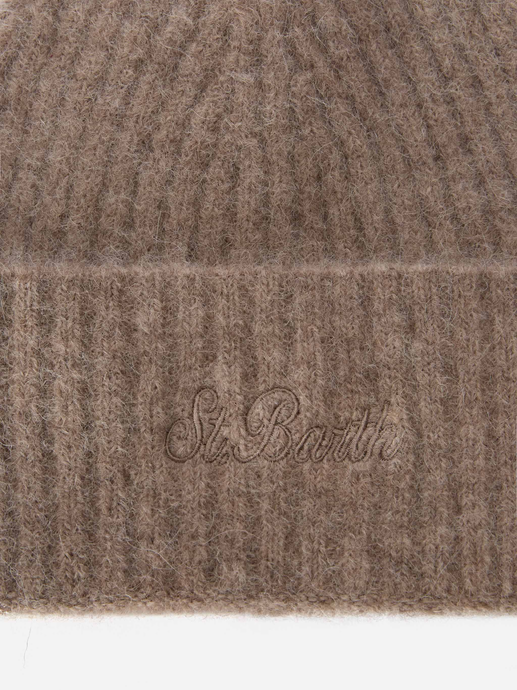 Berretto Wengen in ALPACA STRETCH khaki - Image 2