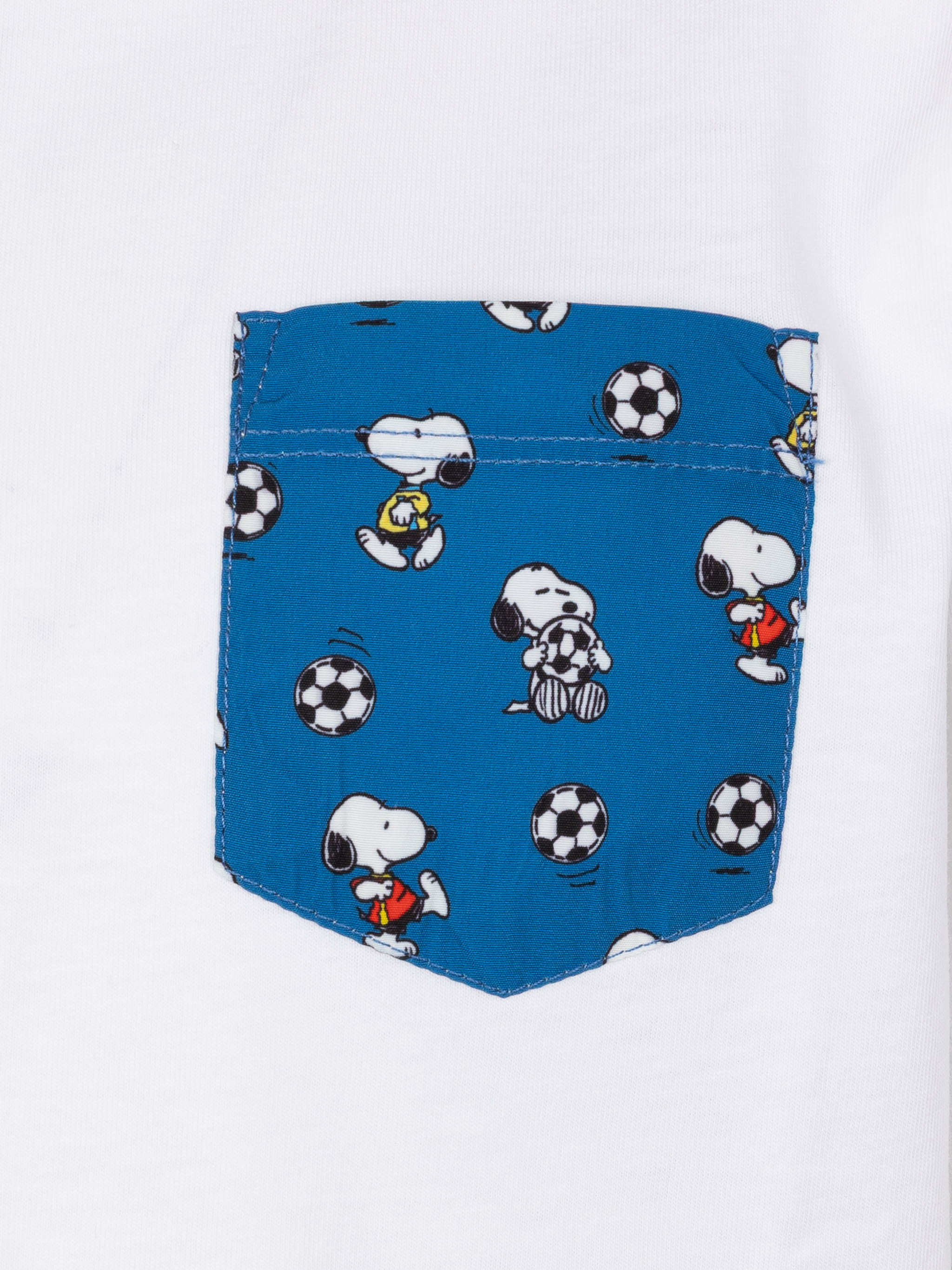 T-shirt Kea in cotone con taschino stampato Snoopy | SNOOPY PEANUTS® SPECIAL EDITION - Image 3