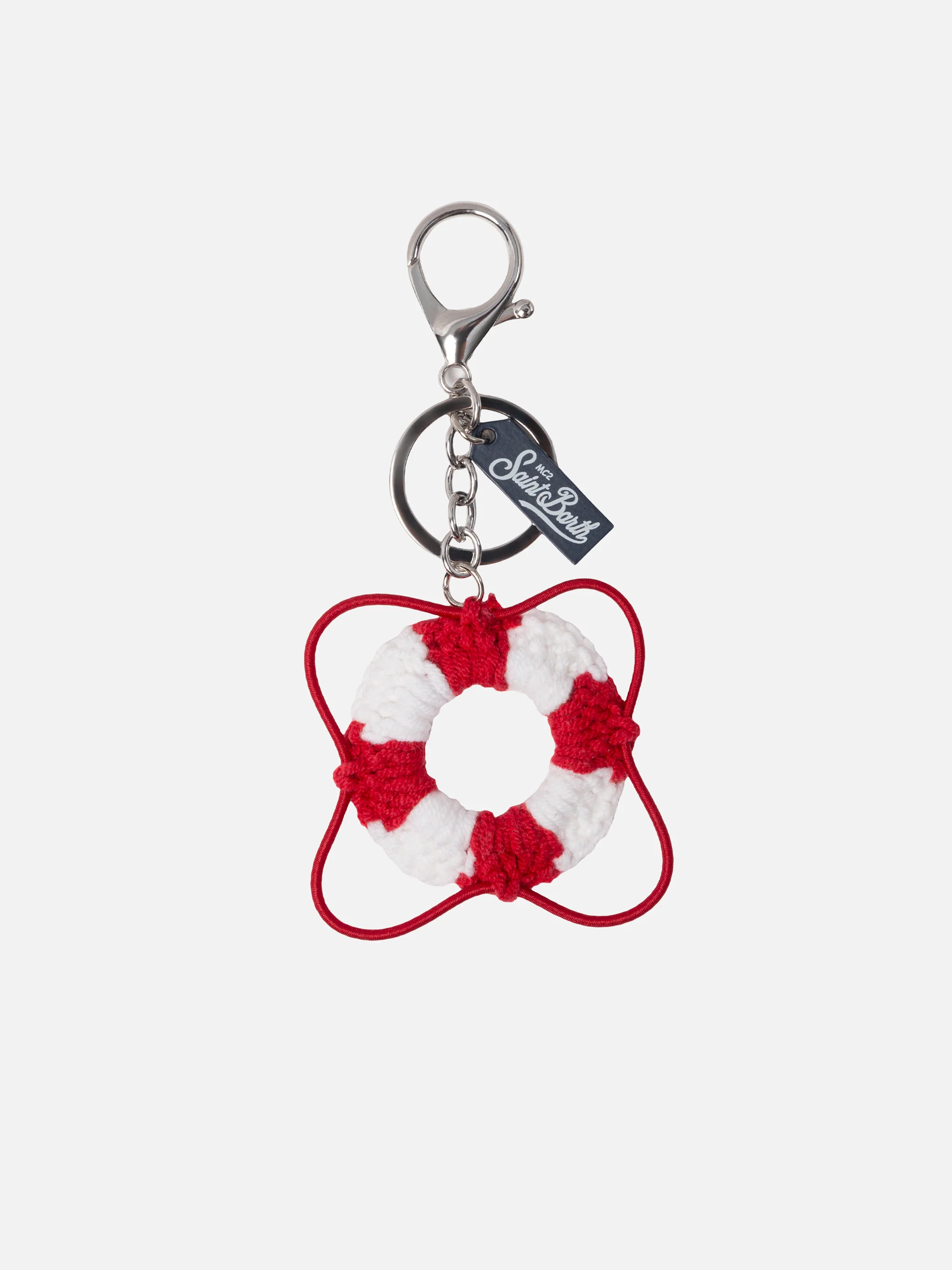 Portachiavi Keyring con charm salvagente all'uncinetto - Image 2