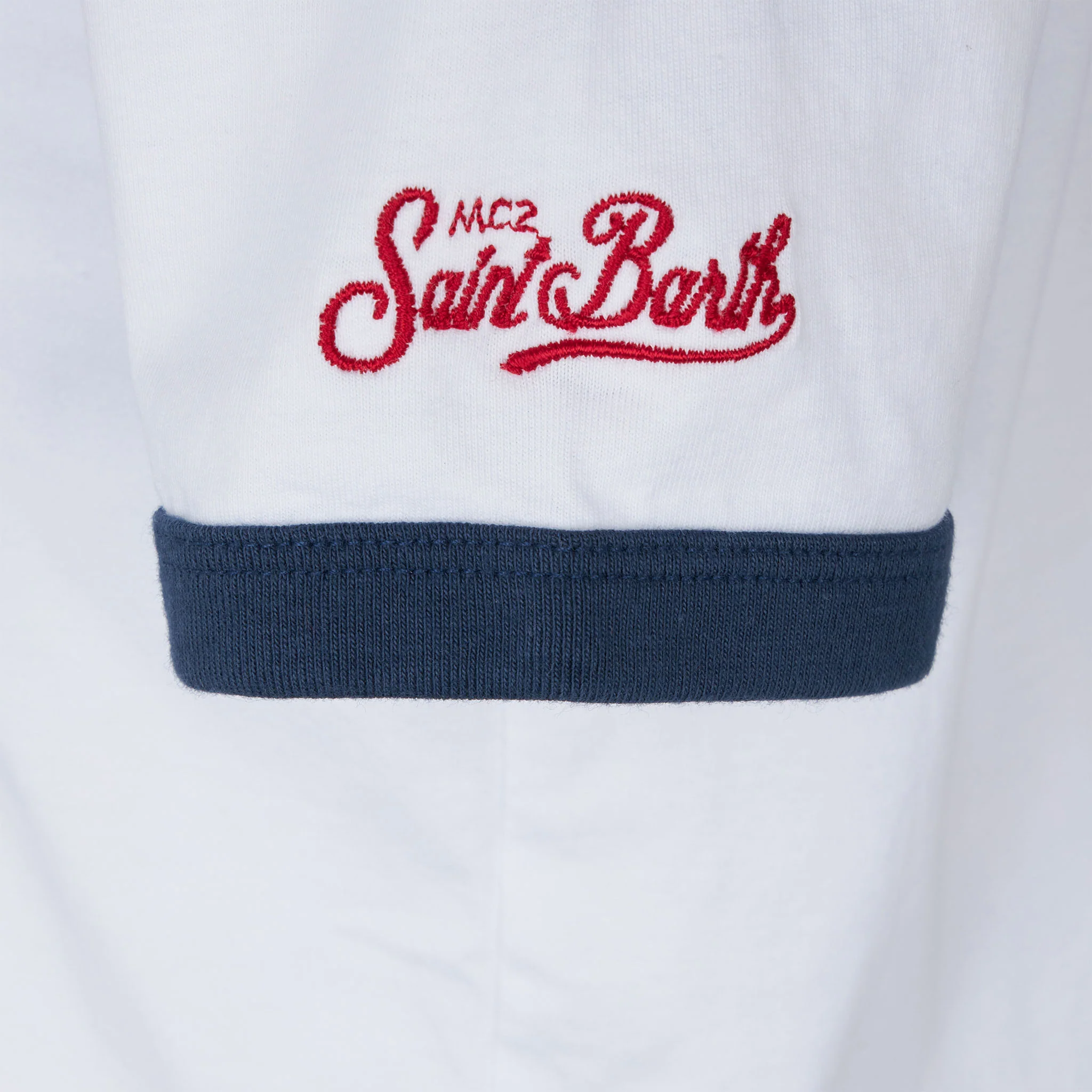 T-shirt da bambino in cotone con ricamo - Image 2