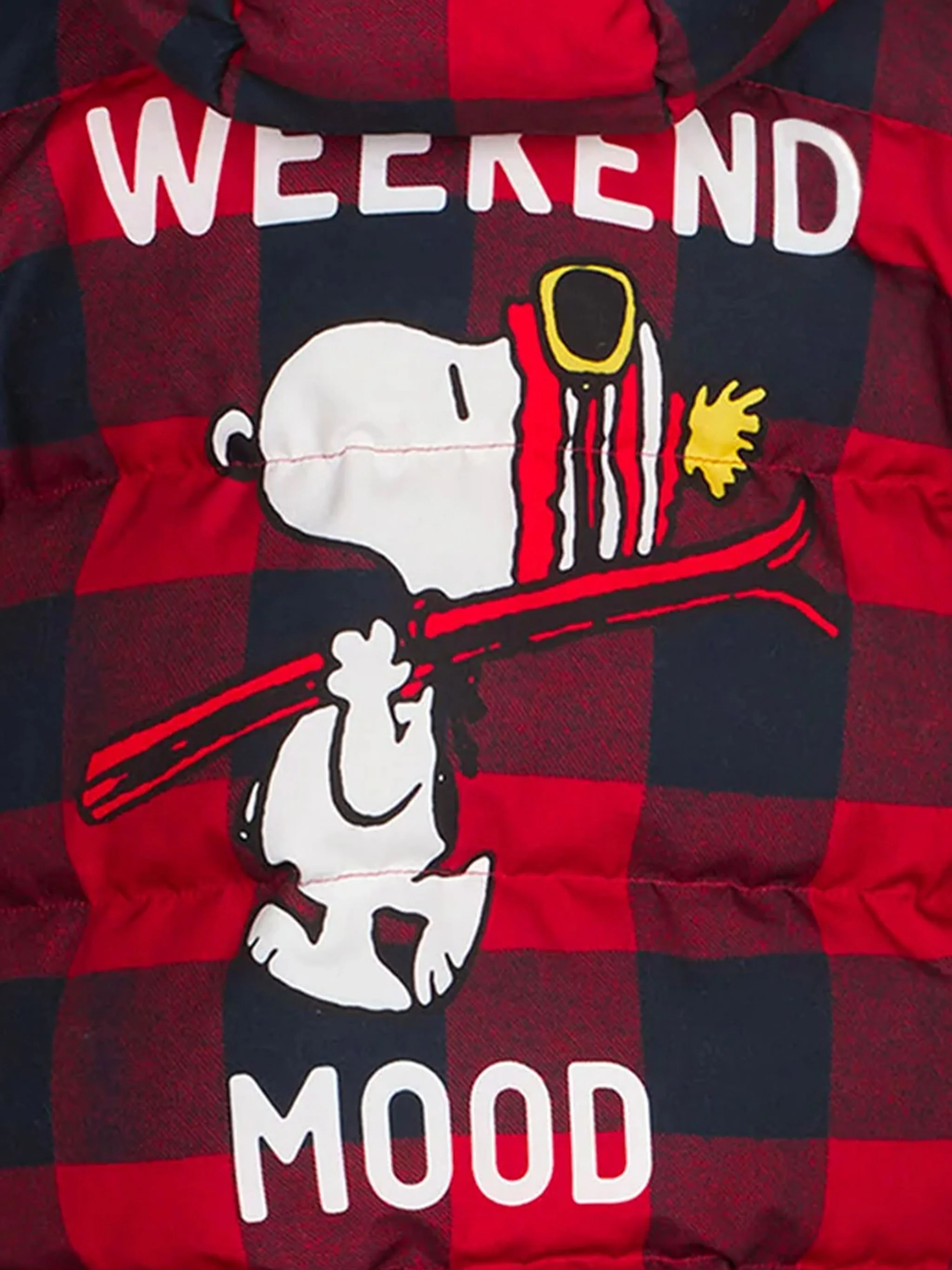 Piumino imbottito da bambino con cappuccio stampa Snoopy | Peanuts Special Edition - Image 3
