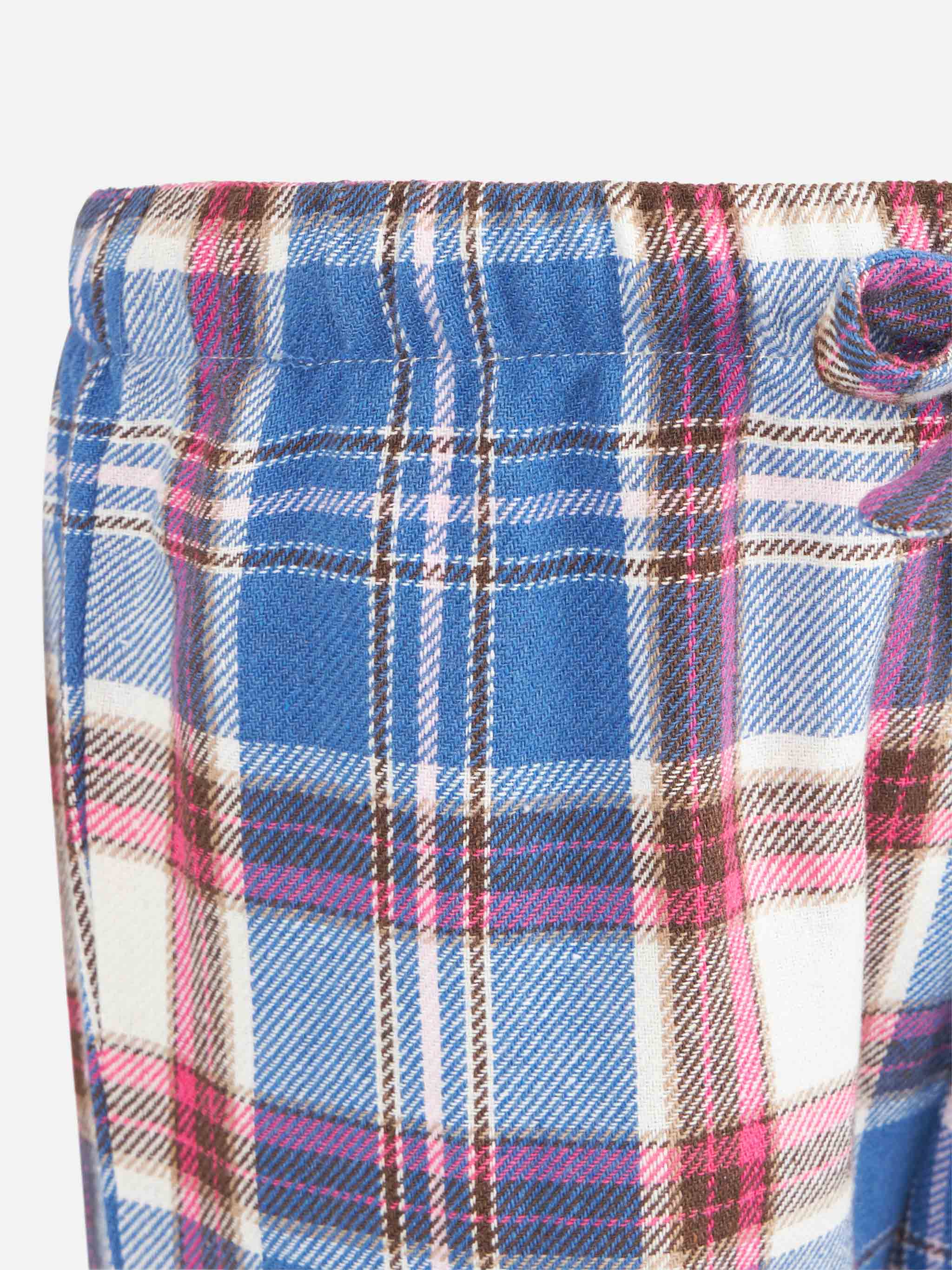 Pantaloni del pigiama da bambina con stampa tartan - Image 3