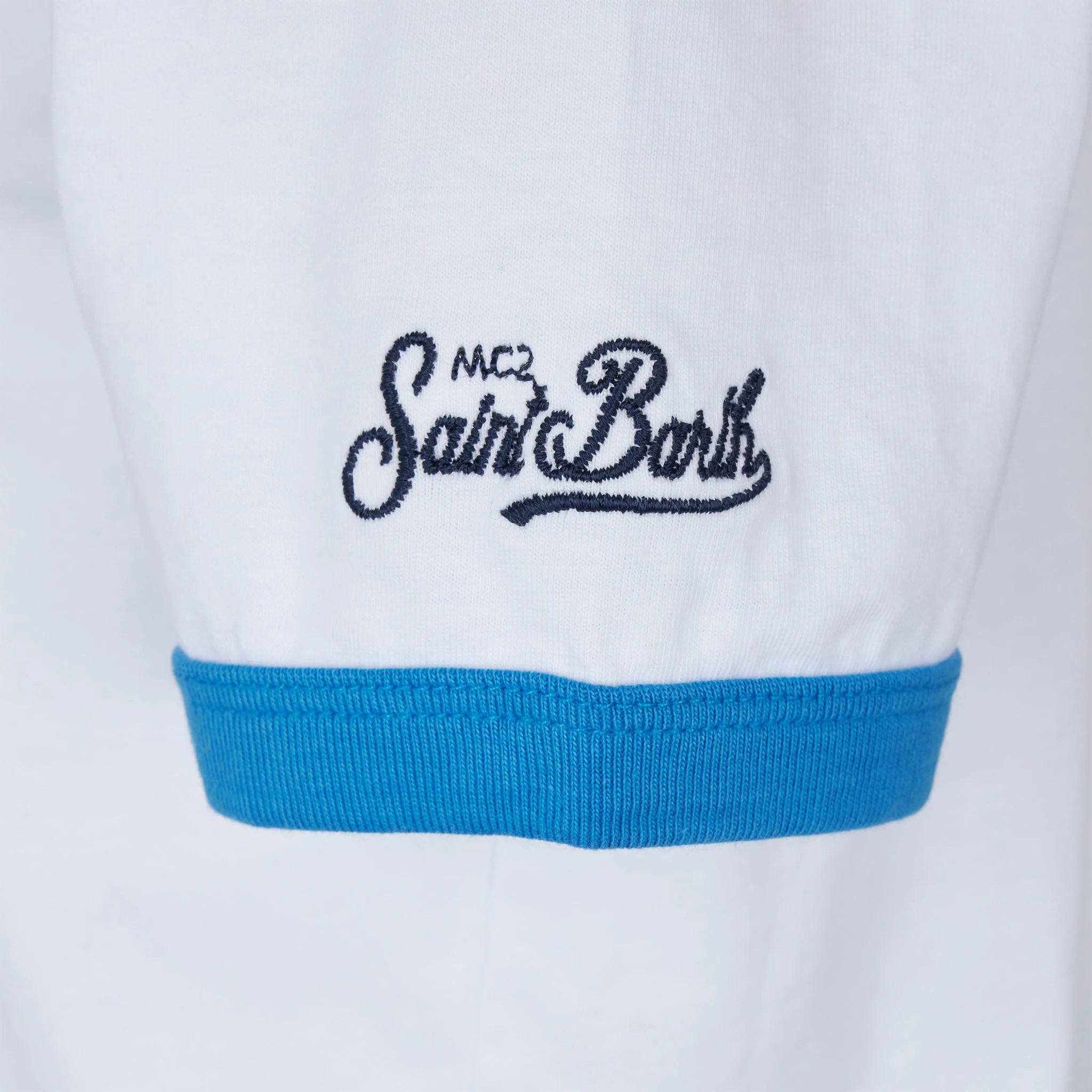 T-shirt da bambino in cotone con stampa squalo - Image 2