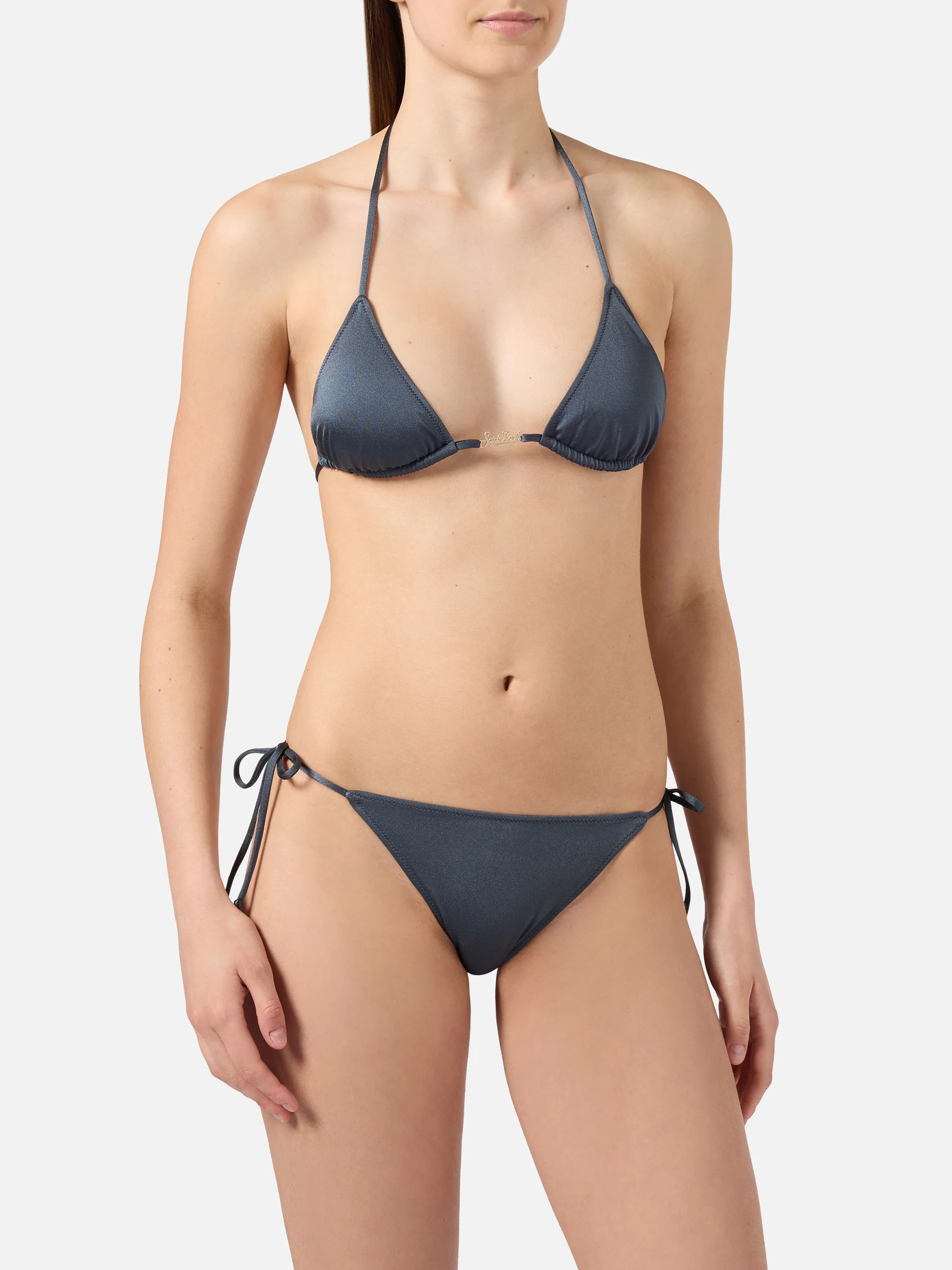 Bikini Leah Plate Marielle Plate glossy finish grigio - Image 2