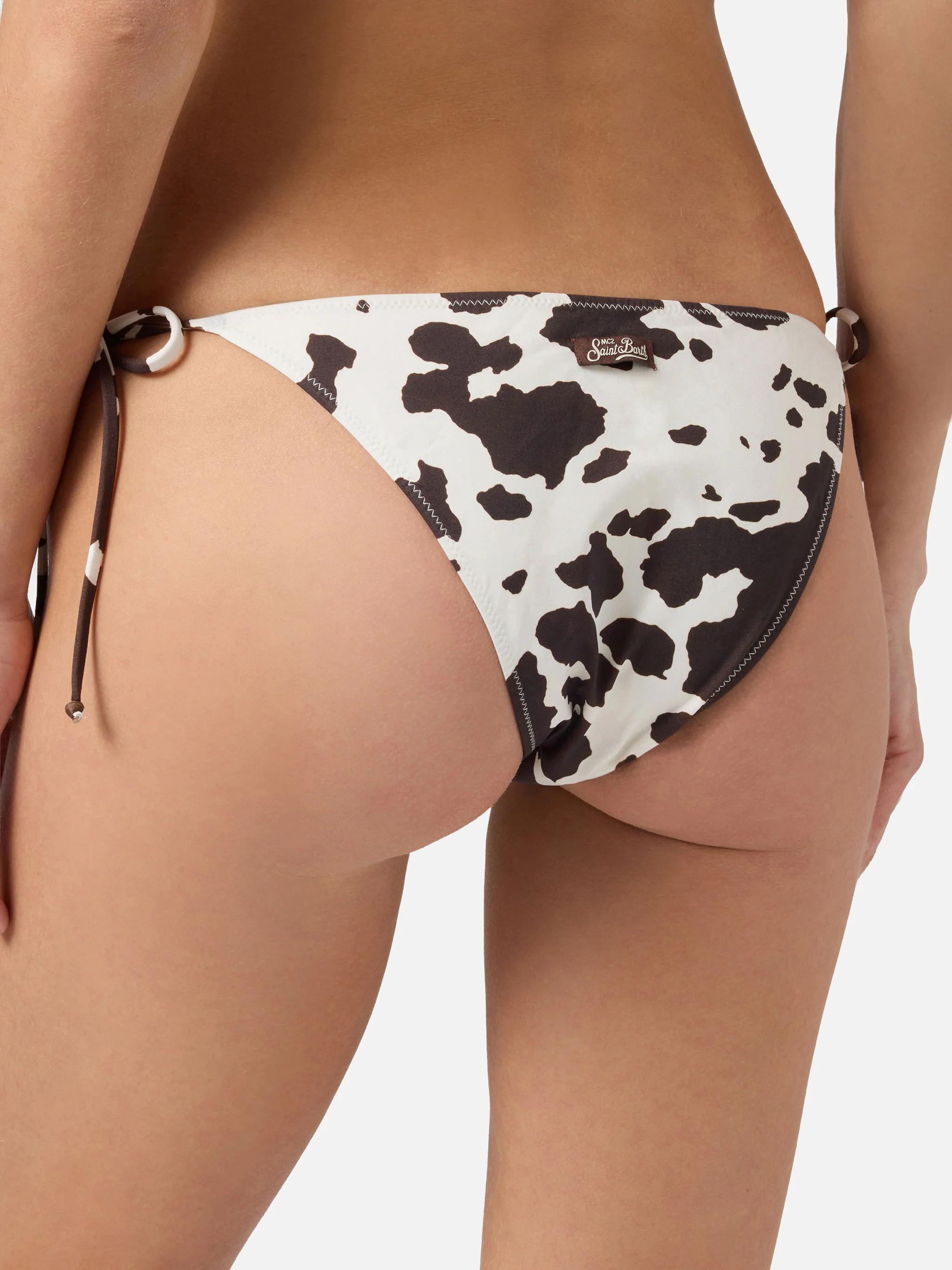 Bikini Leah Teen con stampa muccata - Image 5