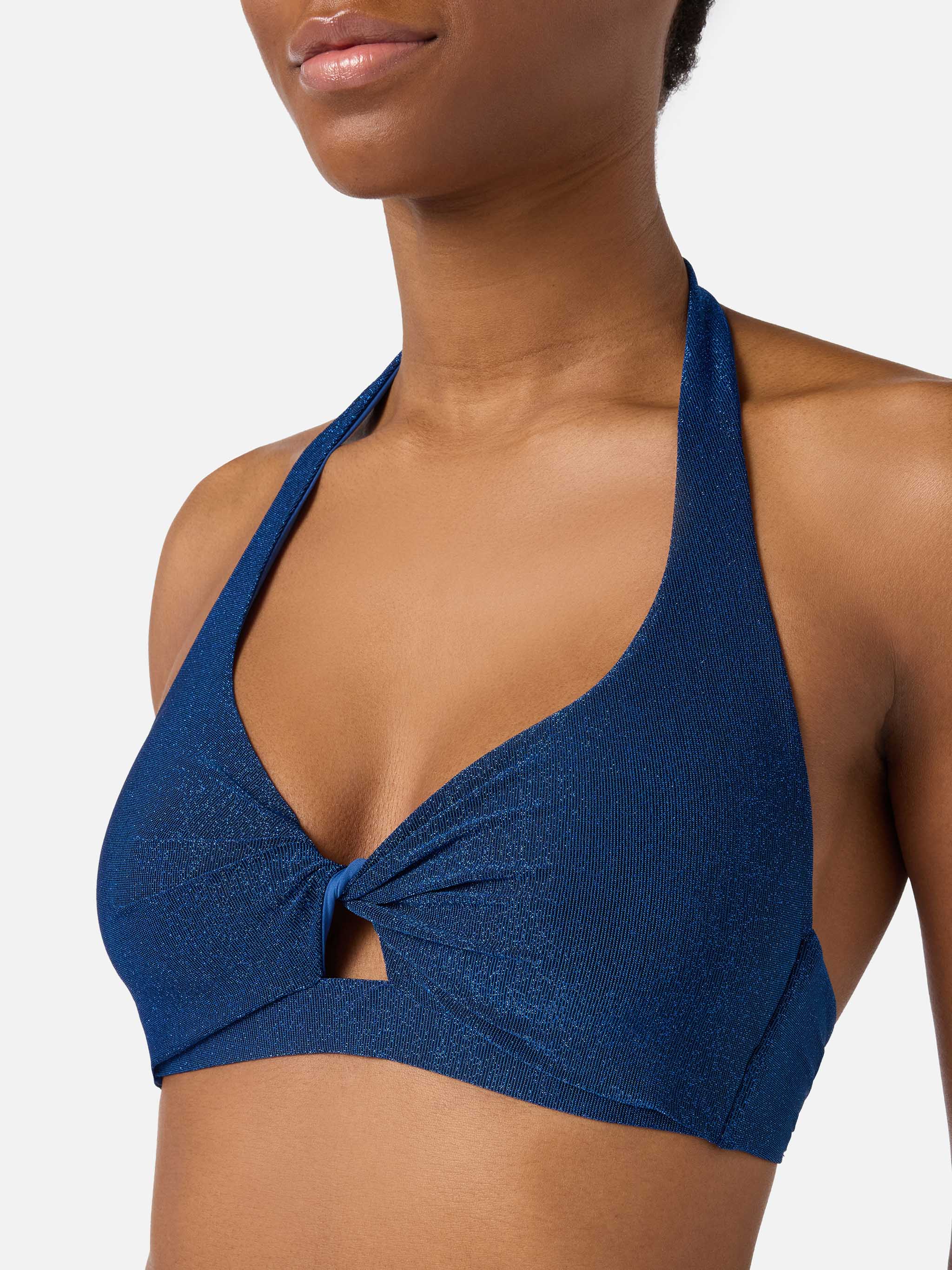 Bikini Leda Sugar blu navy in lurex - Image 3