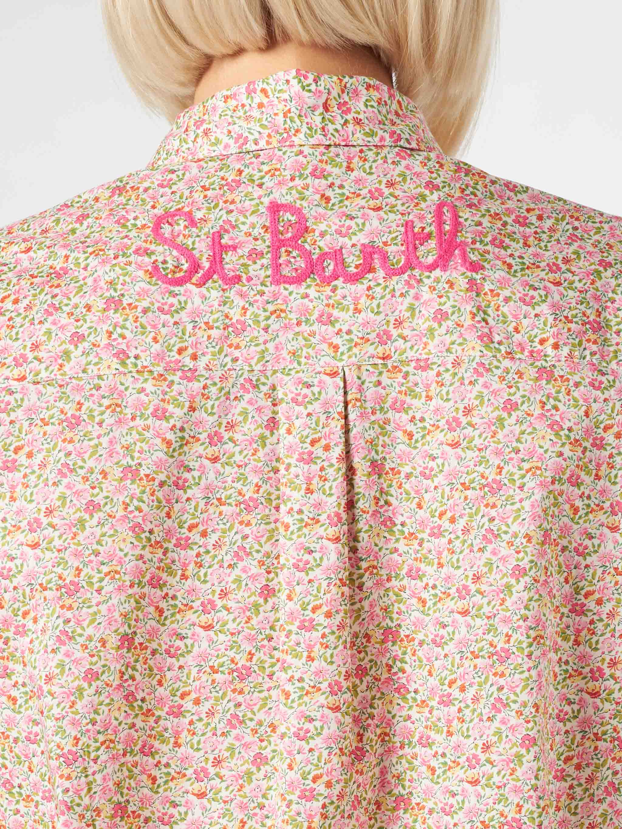 Camicia Brigitte in cotone con fantasia floreale | Special Edition - Image 3