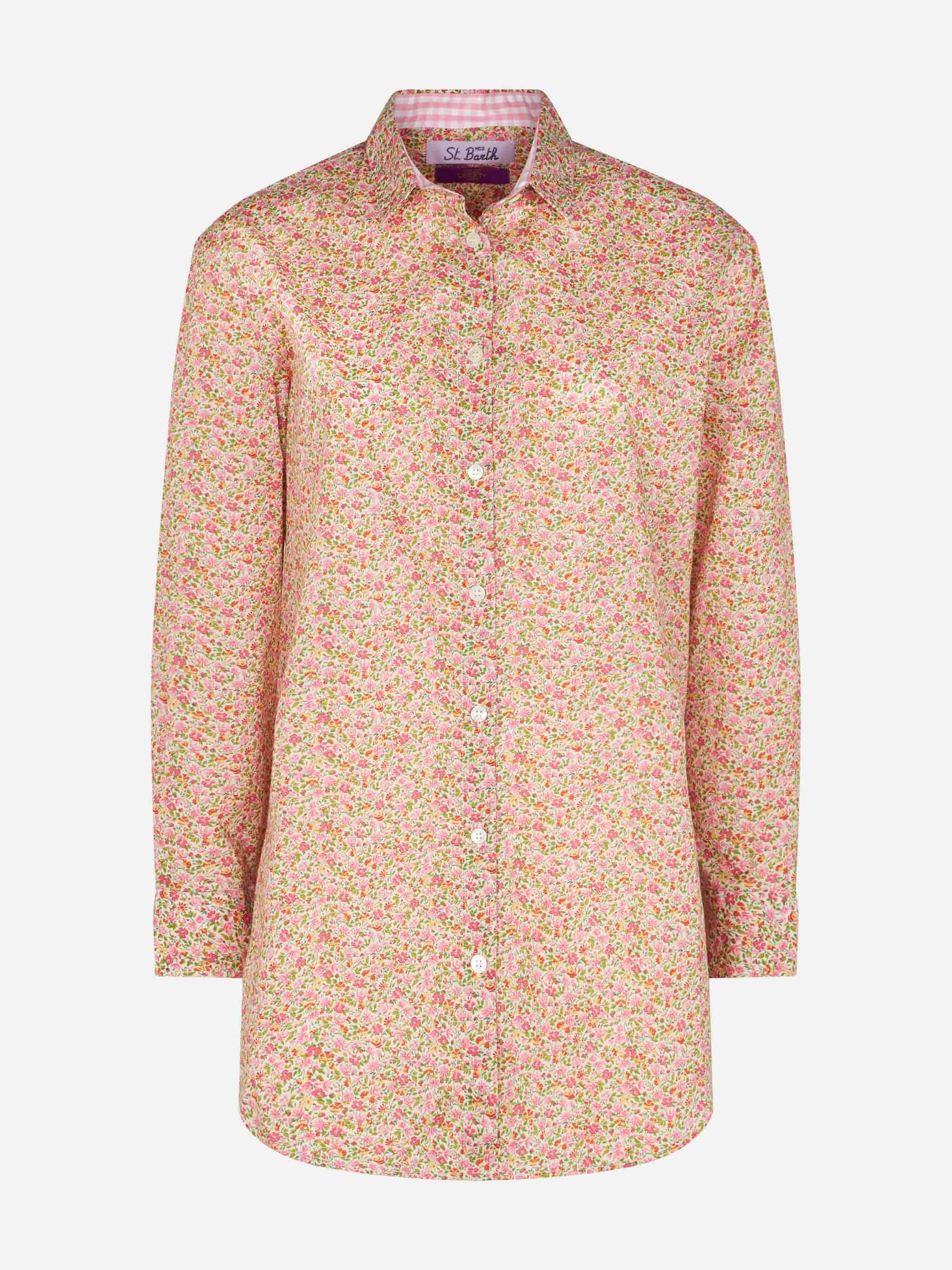 Camicia Brigitte in cotone con fantasia floreale | Special Edition - Image 4