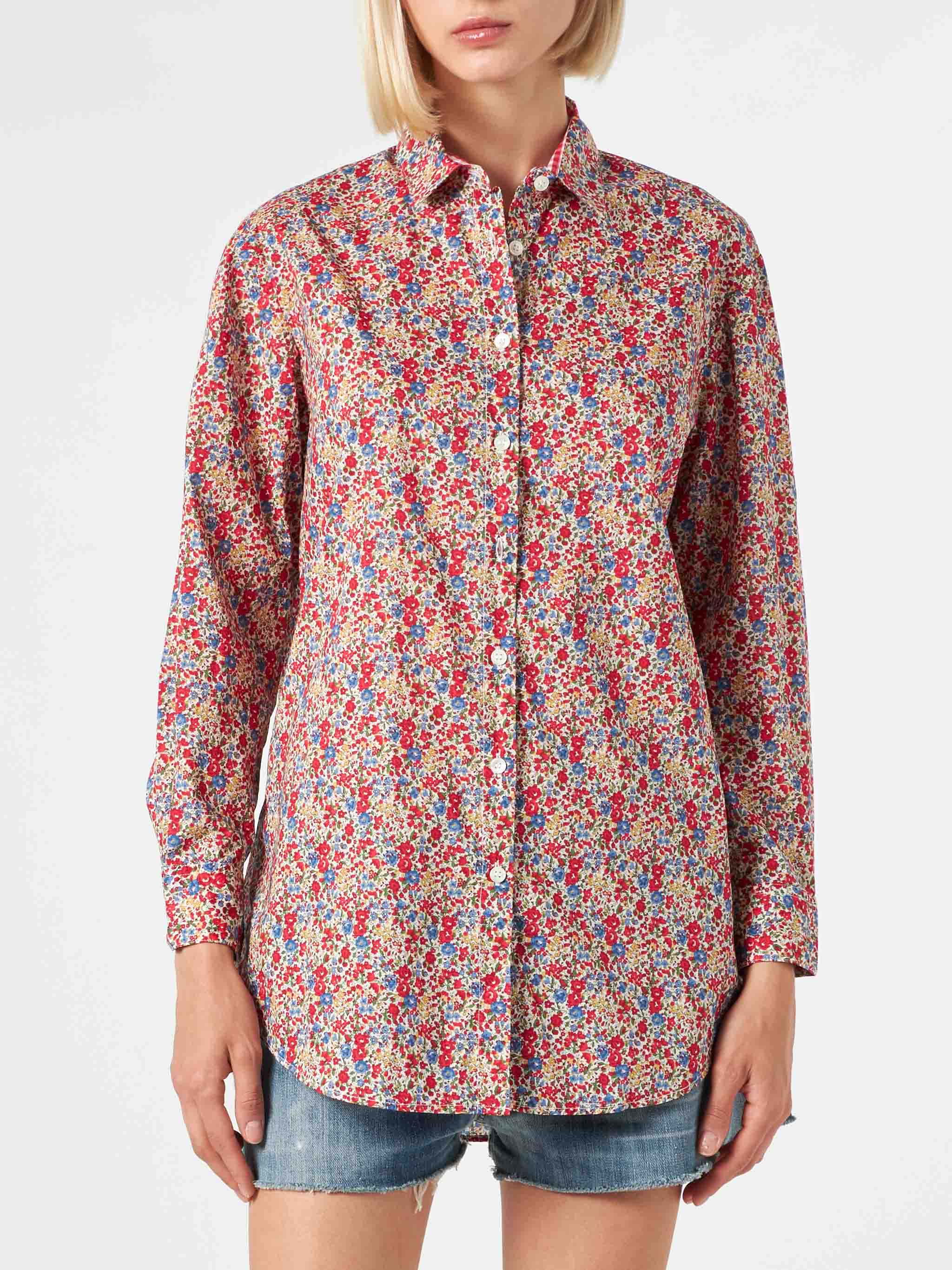 Camicia Brigitte in cotone con fantasia floreale | Special Edition - Image 2