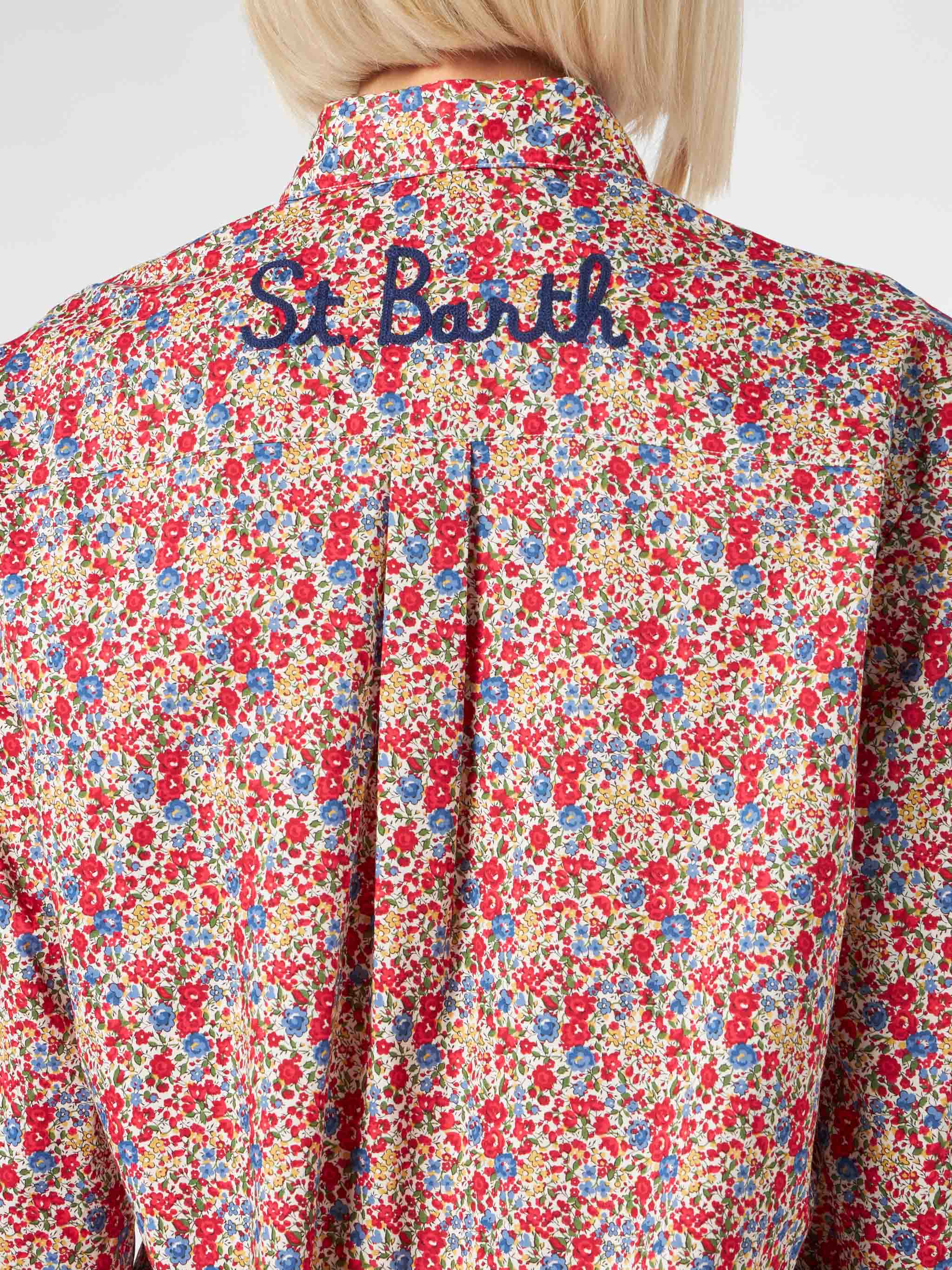 Camicia Brigitte in cotone con fantasia floreale | Special Edition - Image 3