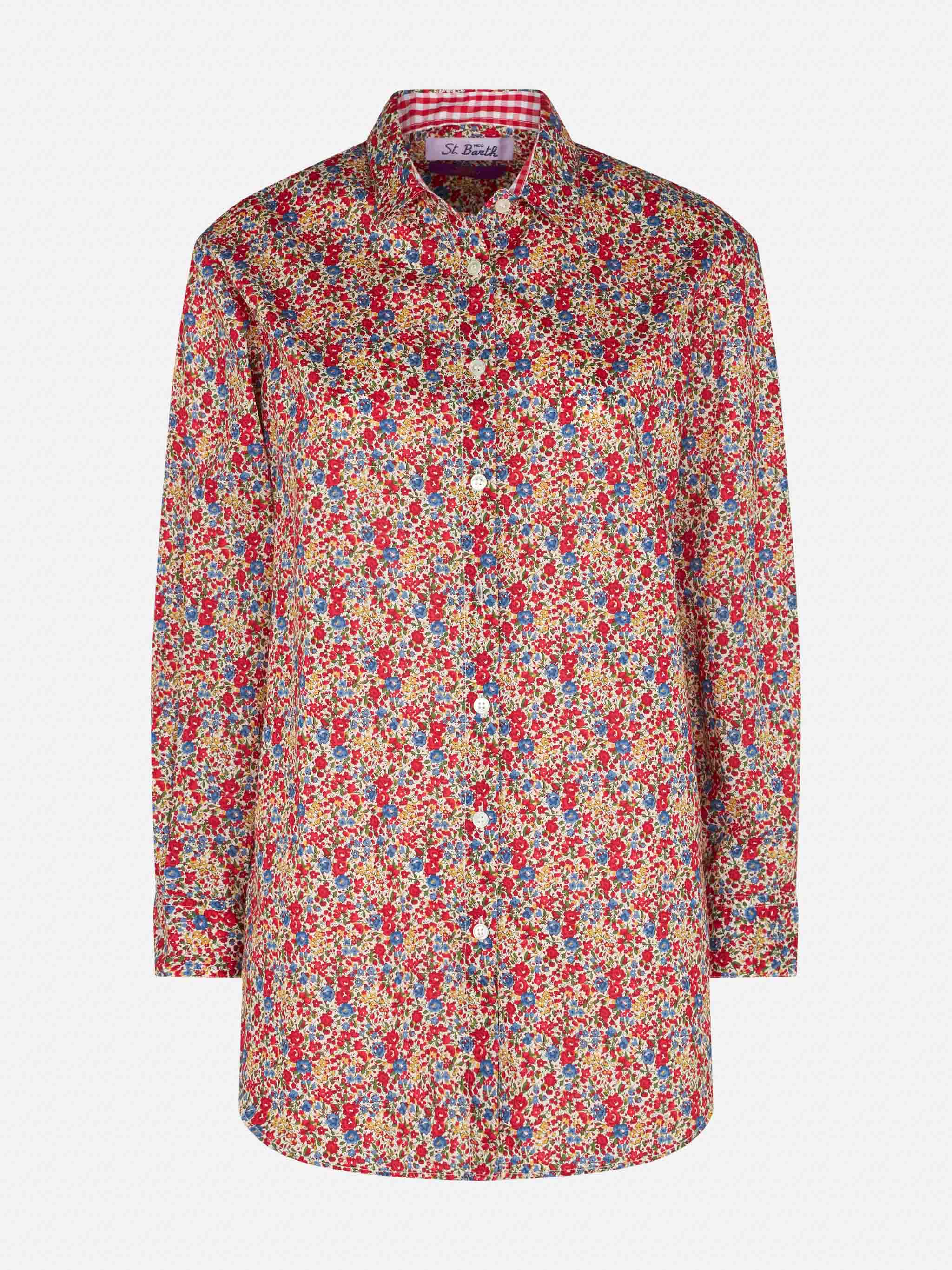 Camicia Brigitte in cotone con fantasia floreale | Special Edition - Image 4