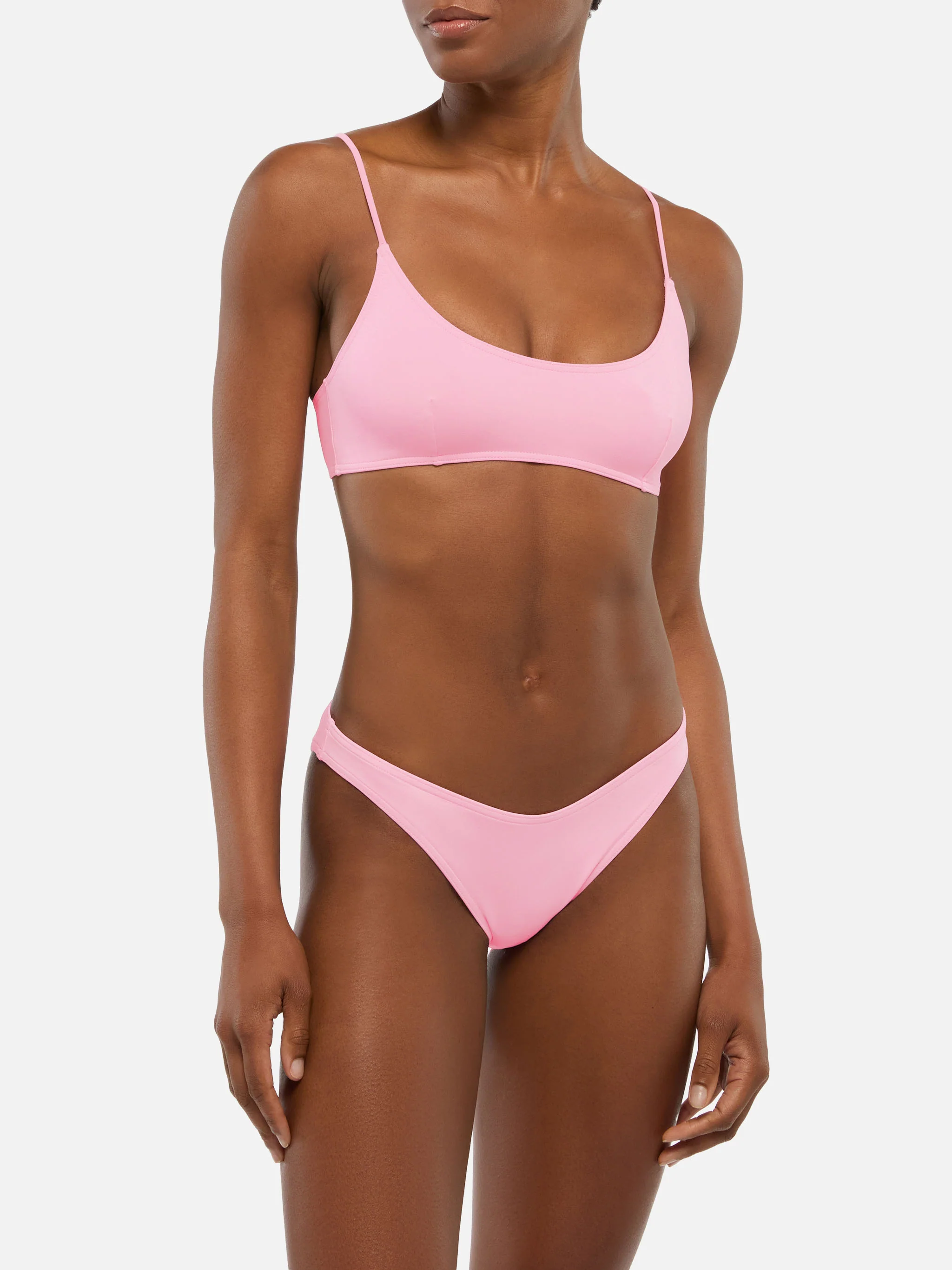 Bikini a bralette Judy Lido color rosa - Image 2