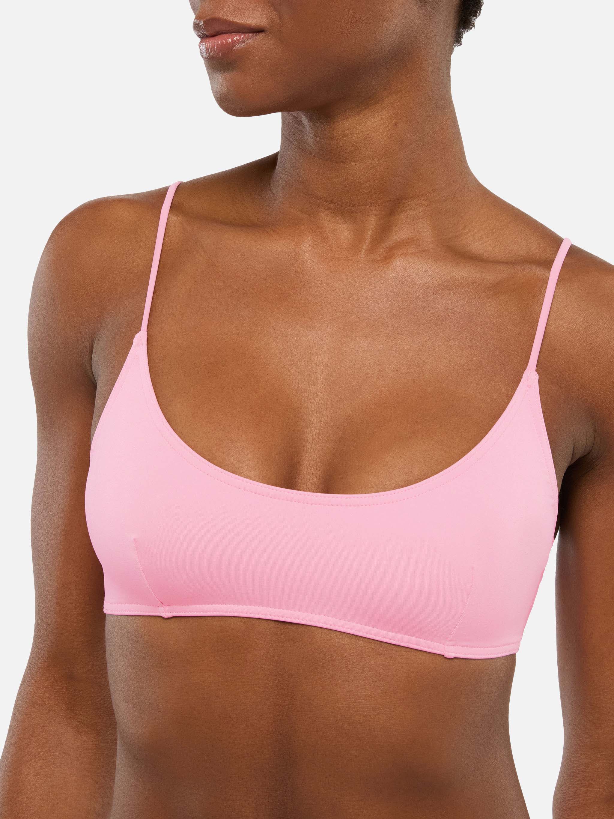 Bikini a bralette Judy Lido color rosa - Image 3