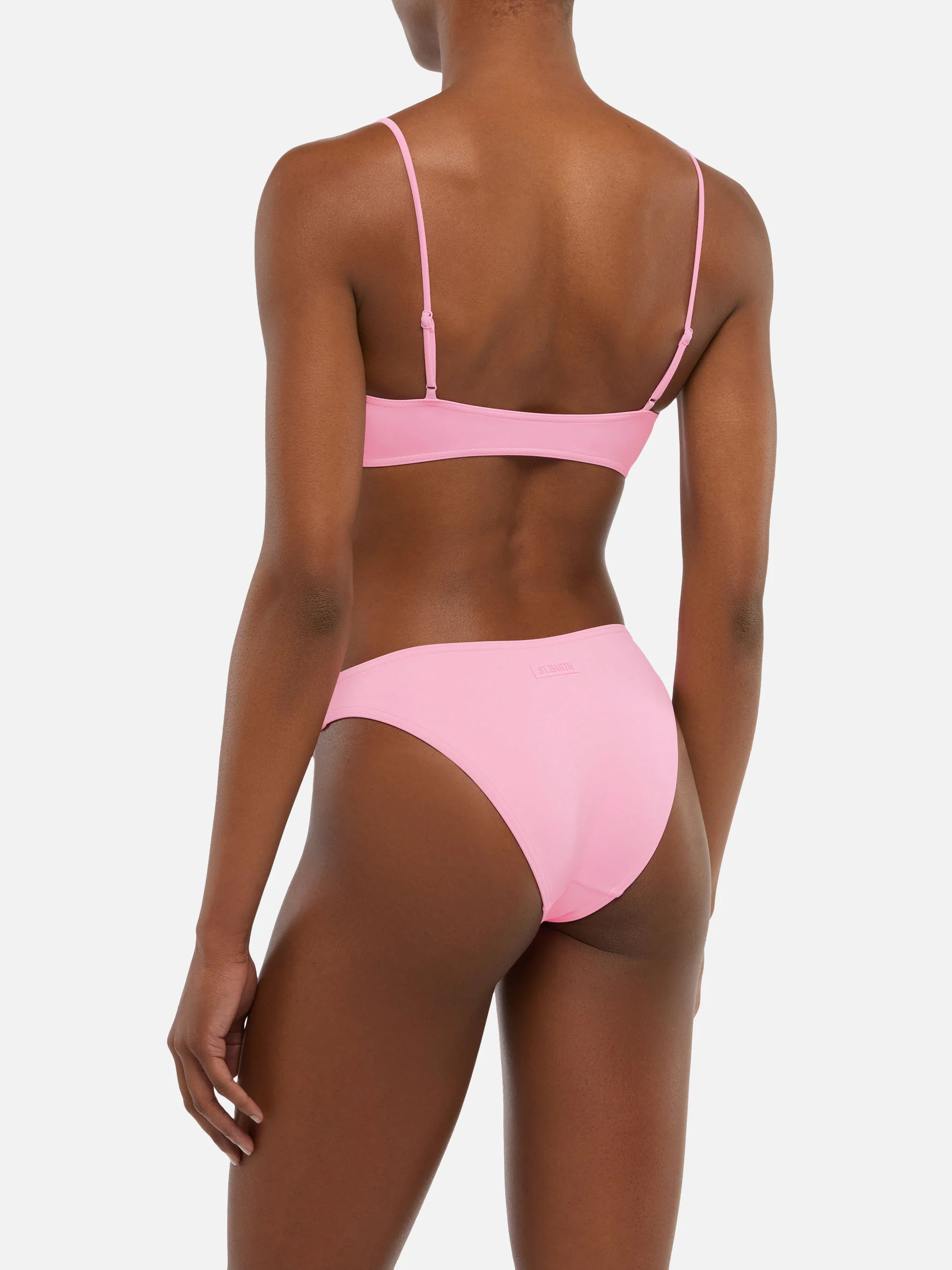 Bikini a bralette Judy Lido color rosa - Image 4