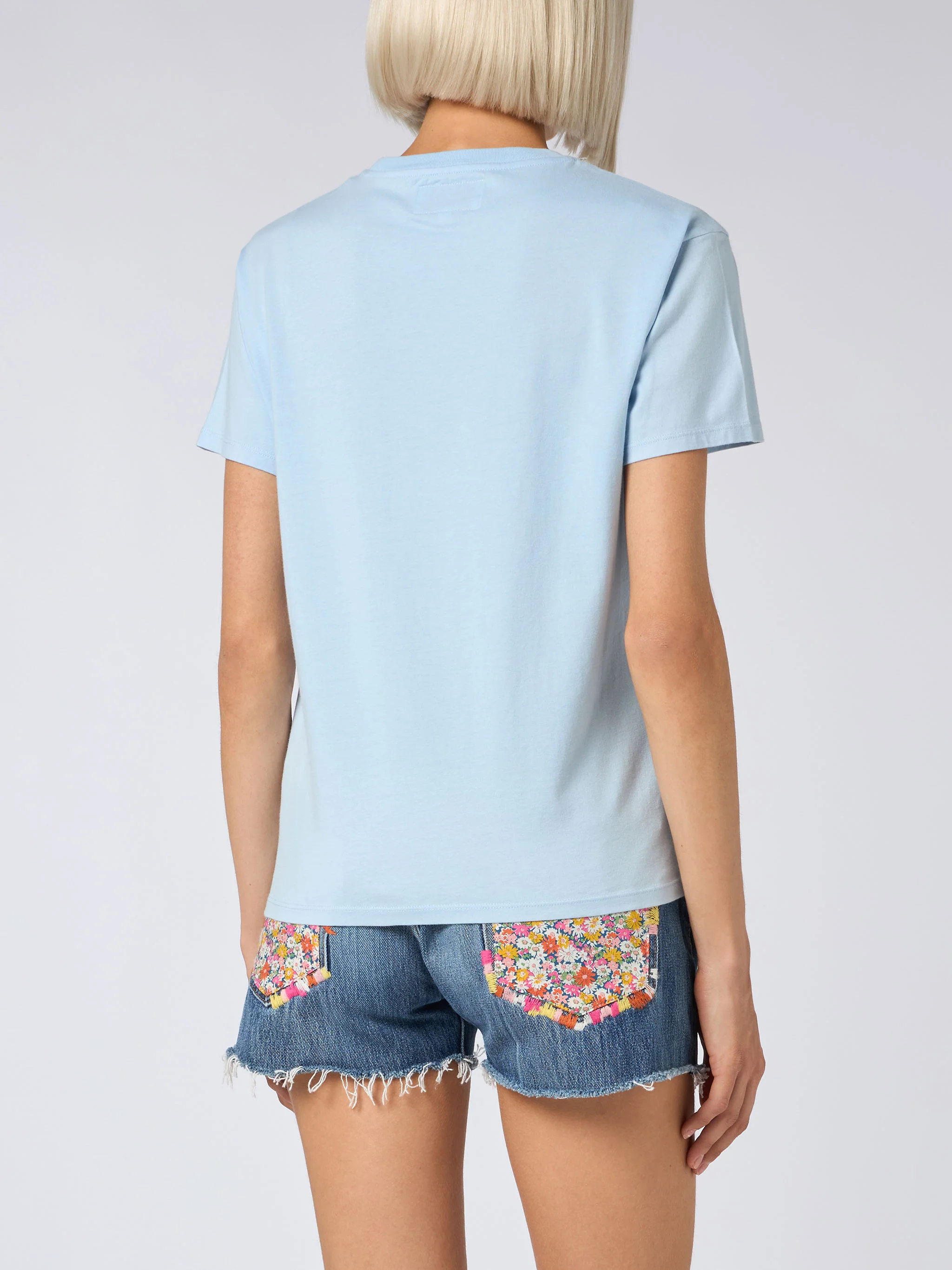 T-shirt Emilie in cotone con stampa St. Barth Beach Club - Image 3