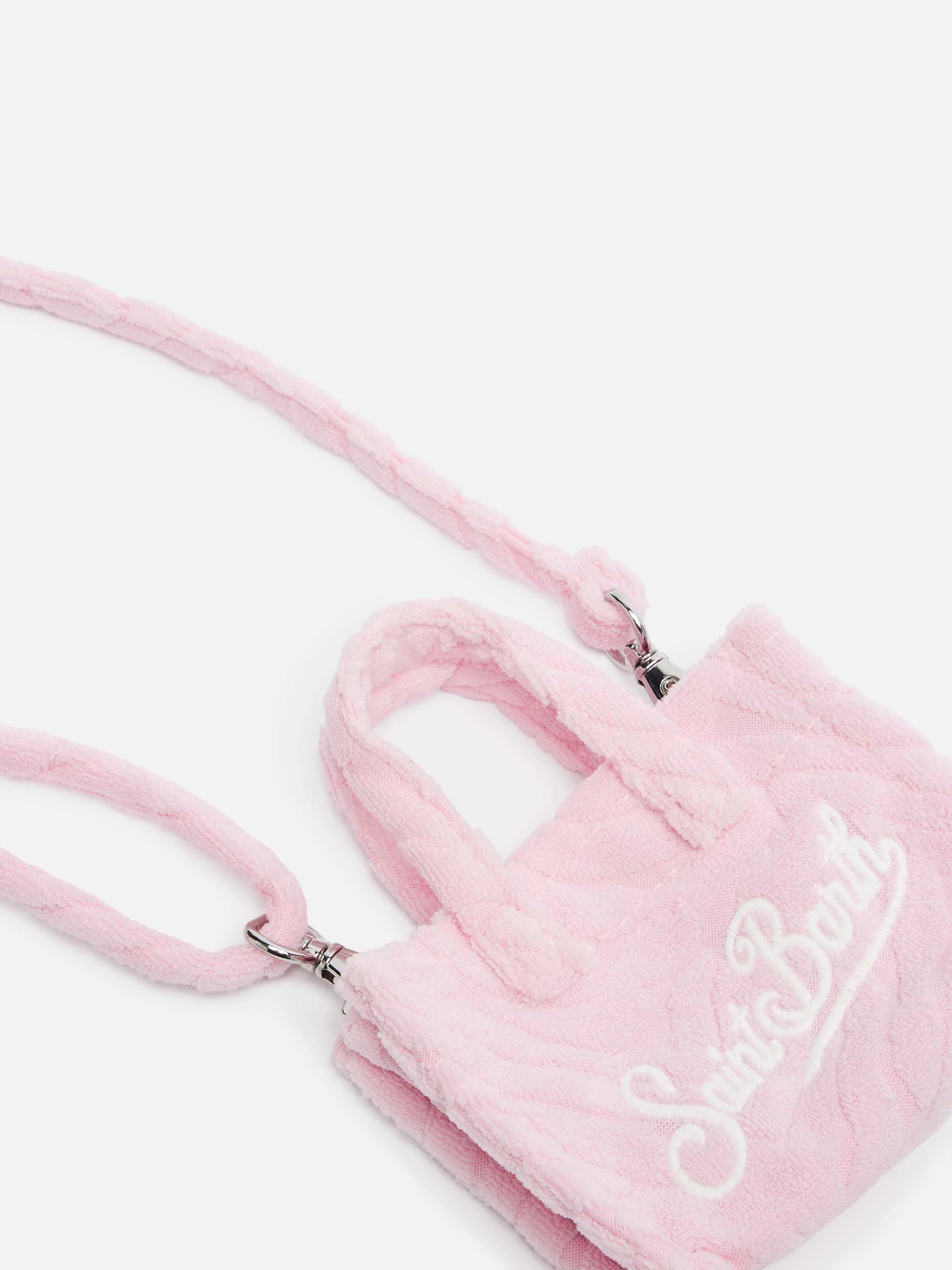 Portachiavi Keybag in spugna goffrata rosa - Image 3