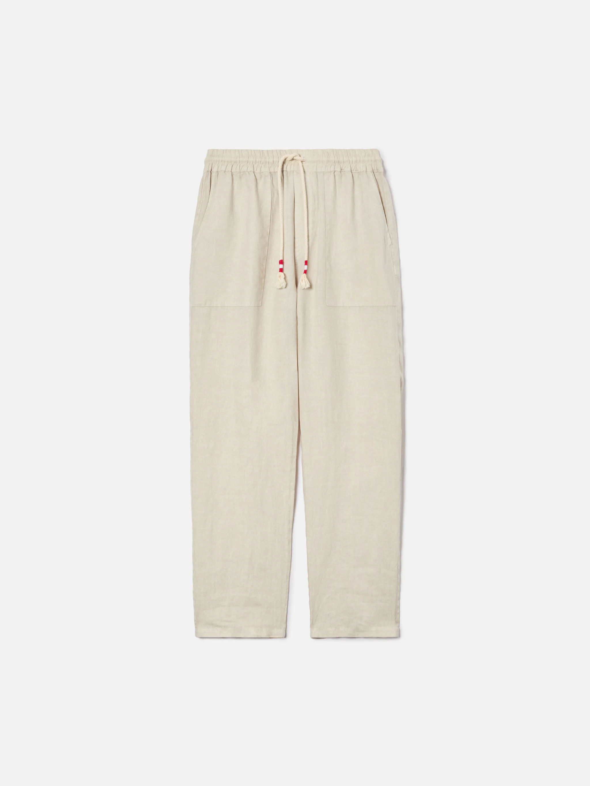 Pantalone Calais lungo girgio chiaro in puro lino - Image 4