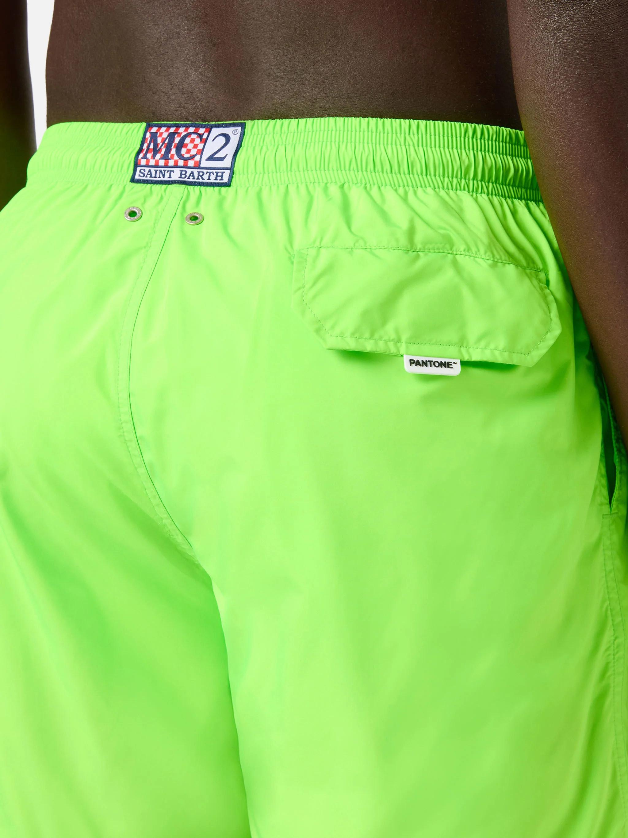 Costume mare Lighting Pantone verde fluo | Special Edition - Image 6