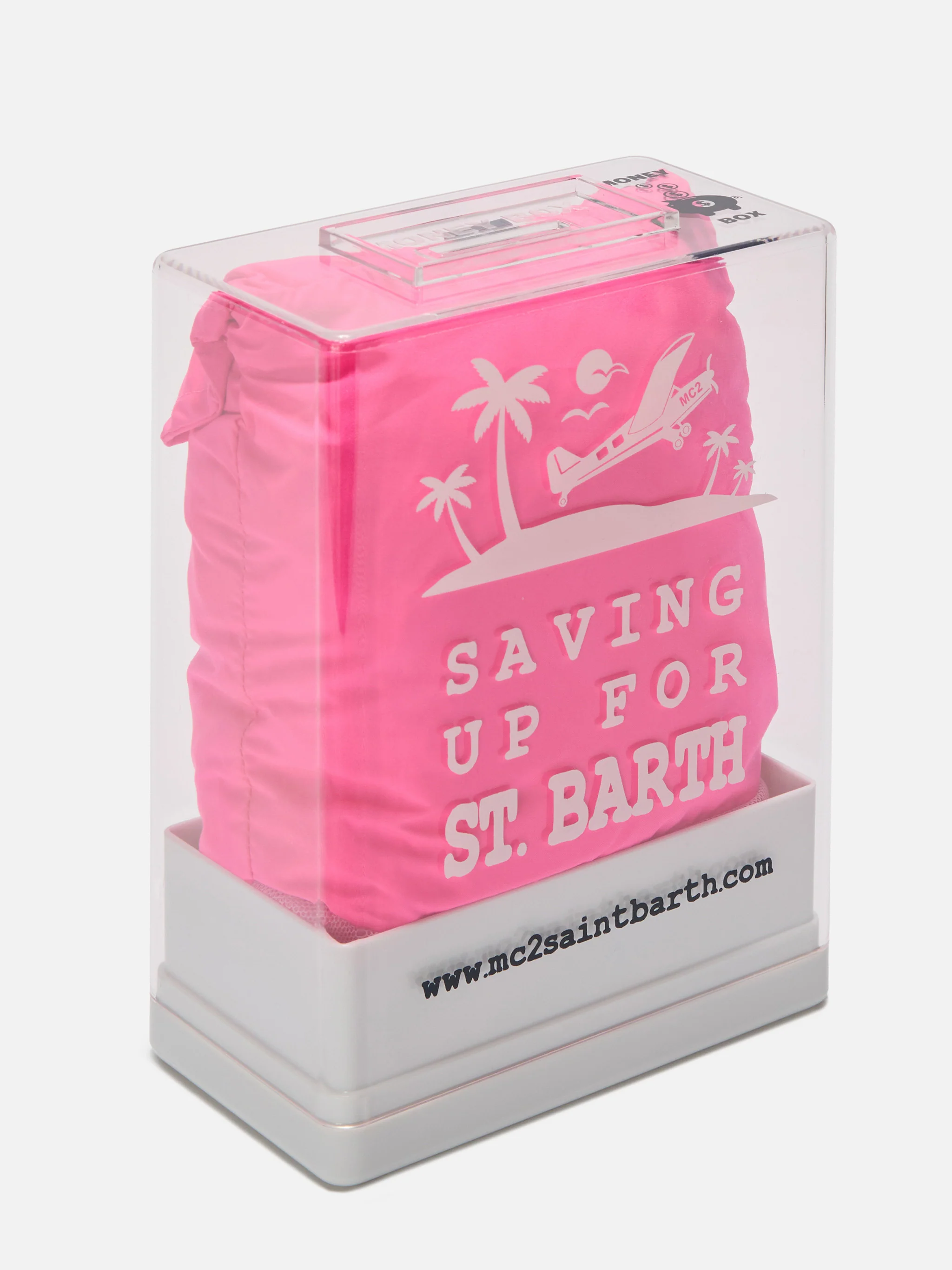 Costume mare Lighting Pantone rosa fluo tinta unita | Special Edition - Image 7