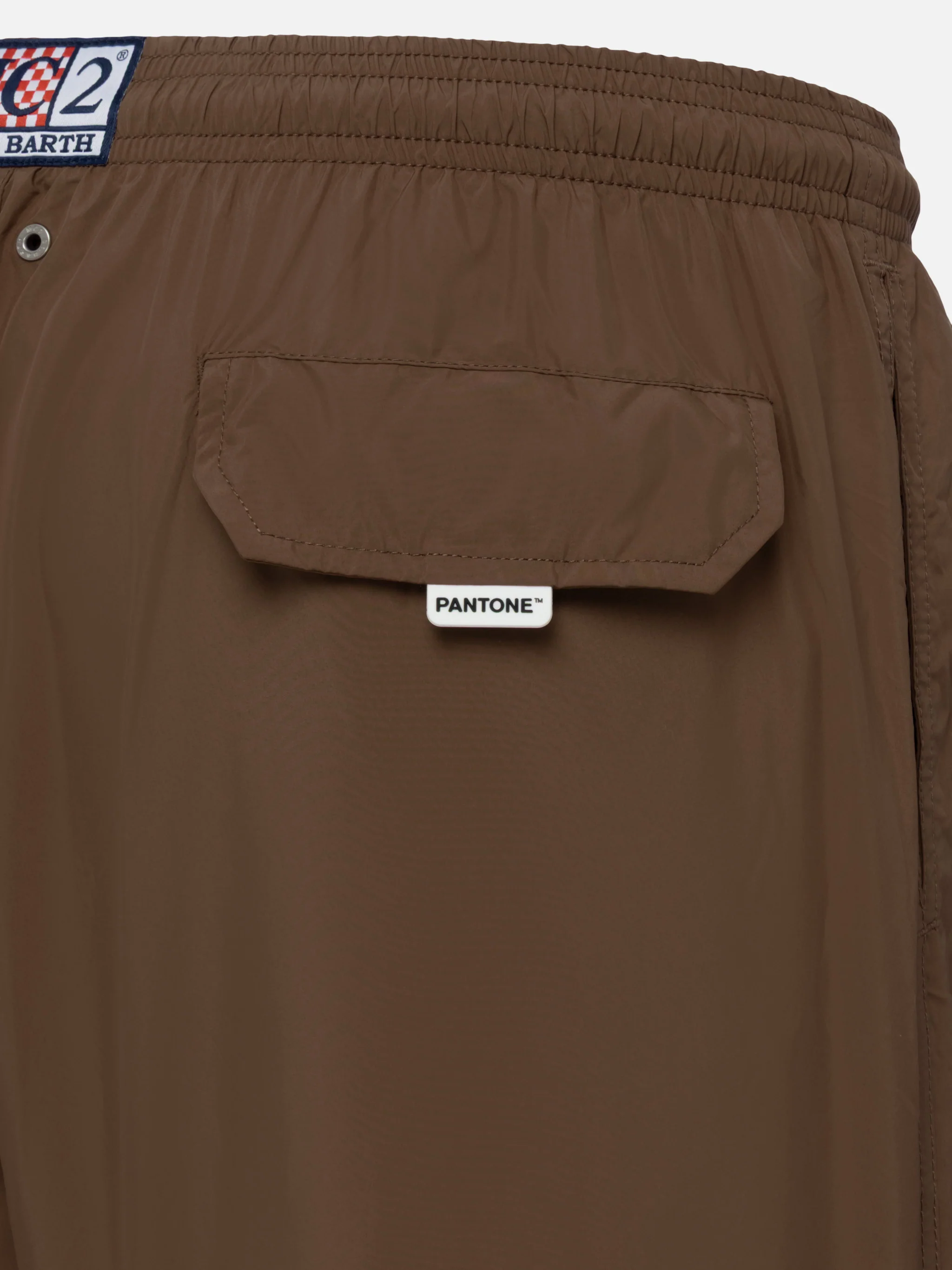 Costume mare Lighting Pantone in tessuto leggero marrone | PANTONE® SPECIAL EDITION - Image 4