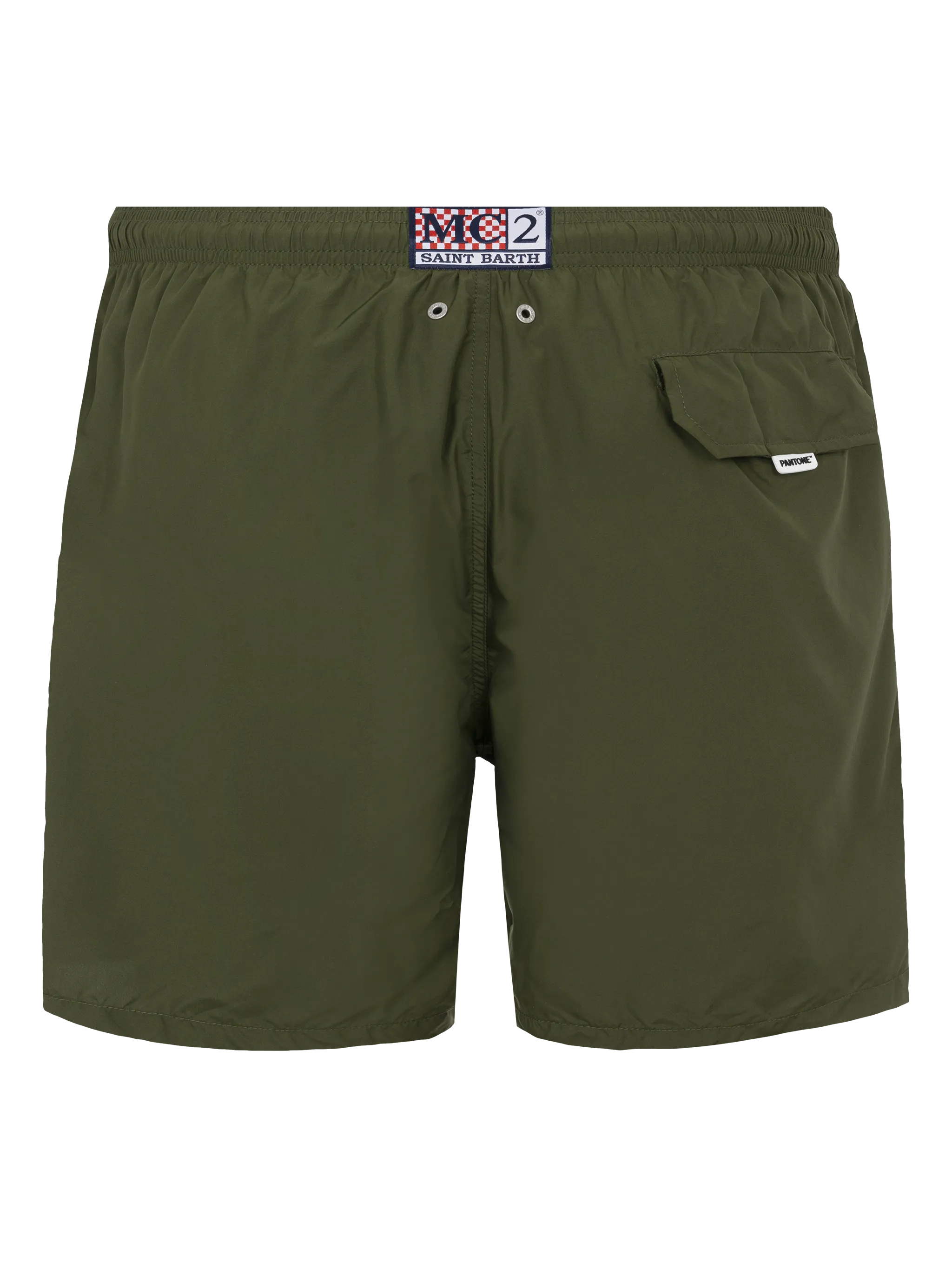 Costume mare Lighting Pantone in tessuto leggero verde militare | PANTONE® SPECIAL EDITION - Image 2