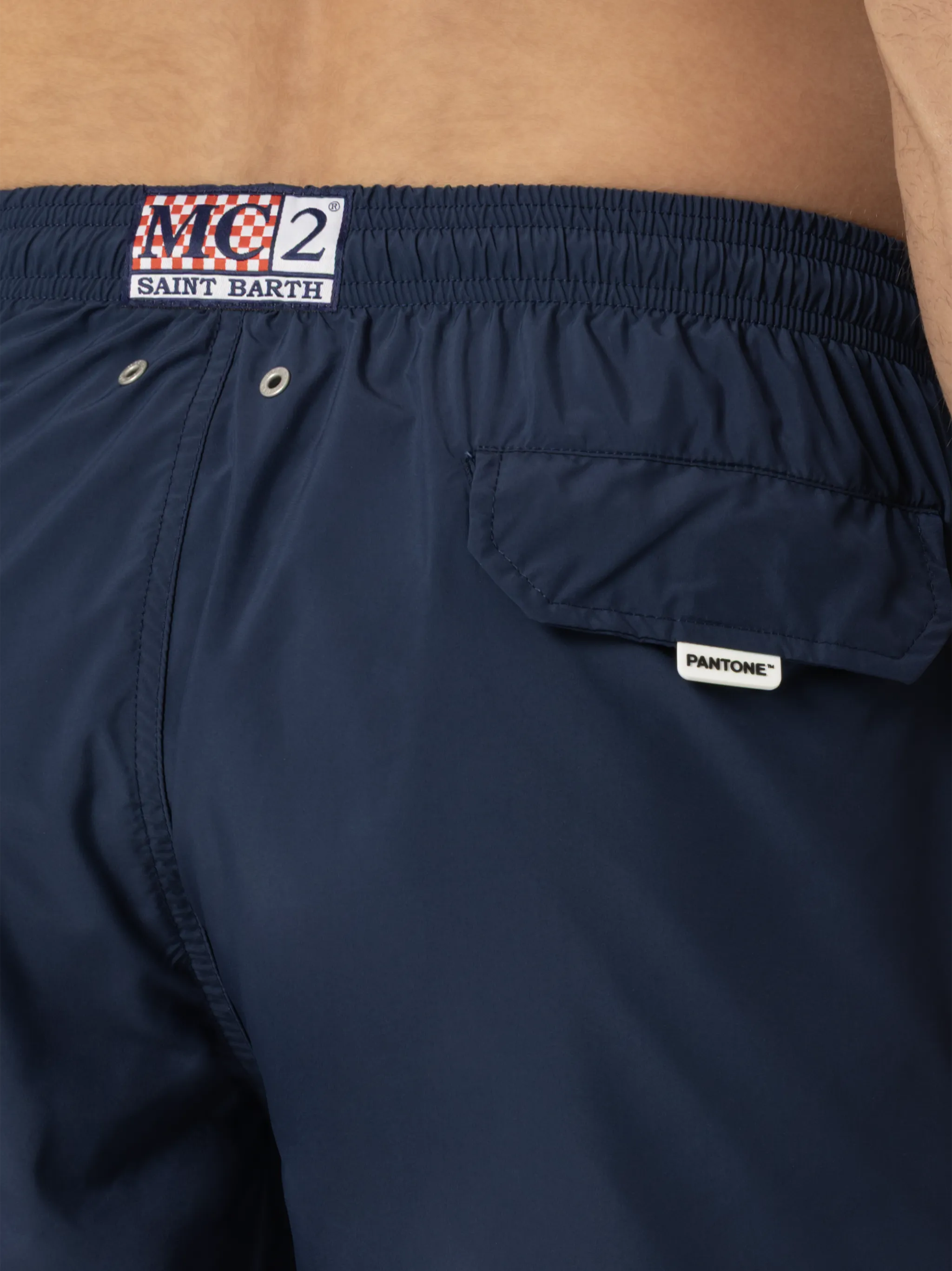 Costume mare Lighting Pantone in tessuto leggero blu navy | PANTONE® SPECIAL EDITION - Image 6