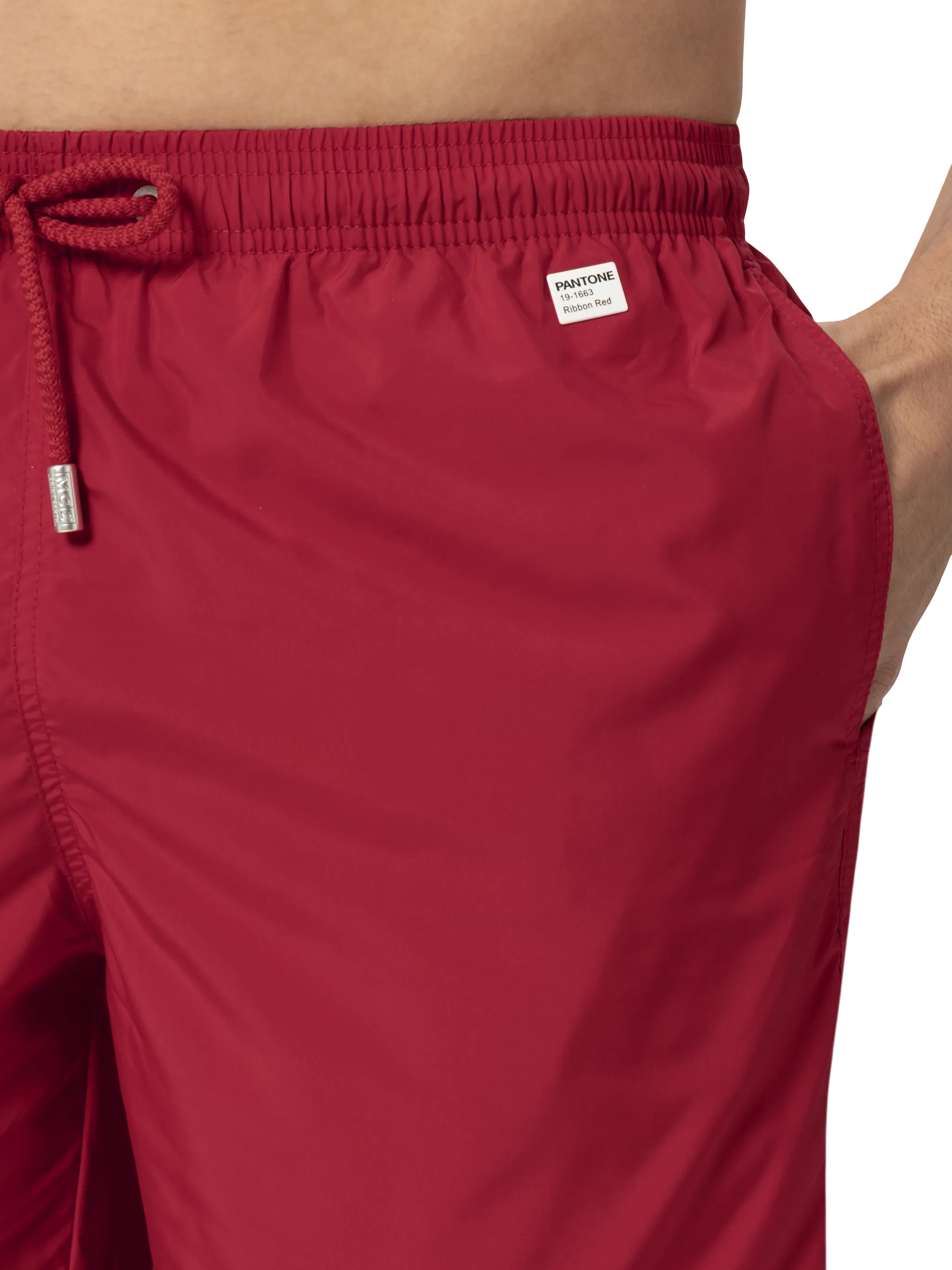 Costume mare Lighting Pantone in tessuto leggero rosso | PANTONE® SPECIAL EDITION - Image 5