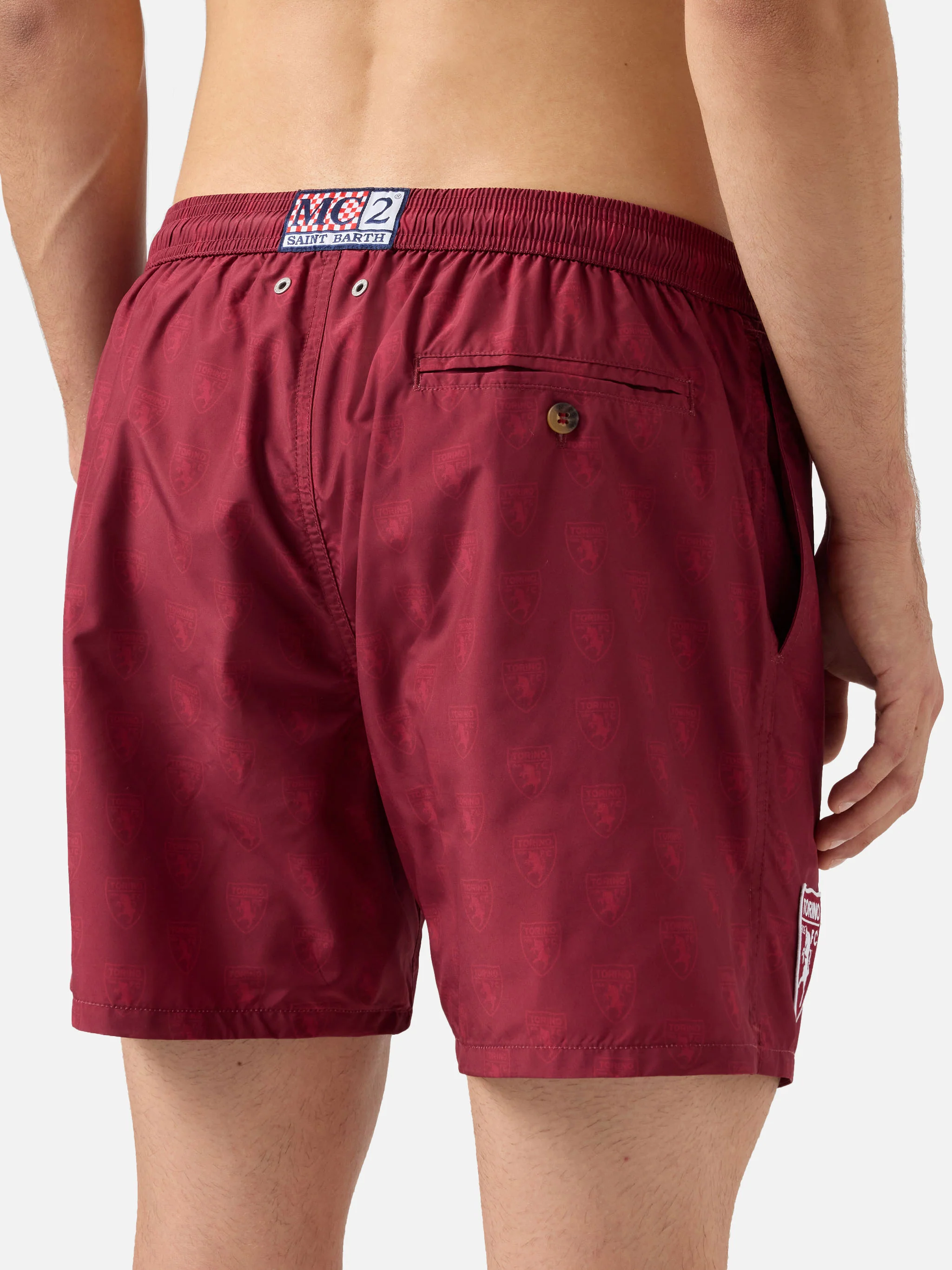 Costume mare Lighting in tessuto leggero con stampa Torino | TORINO FC SPECIAL EDITION - Image 6
