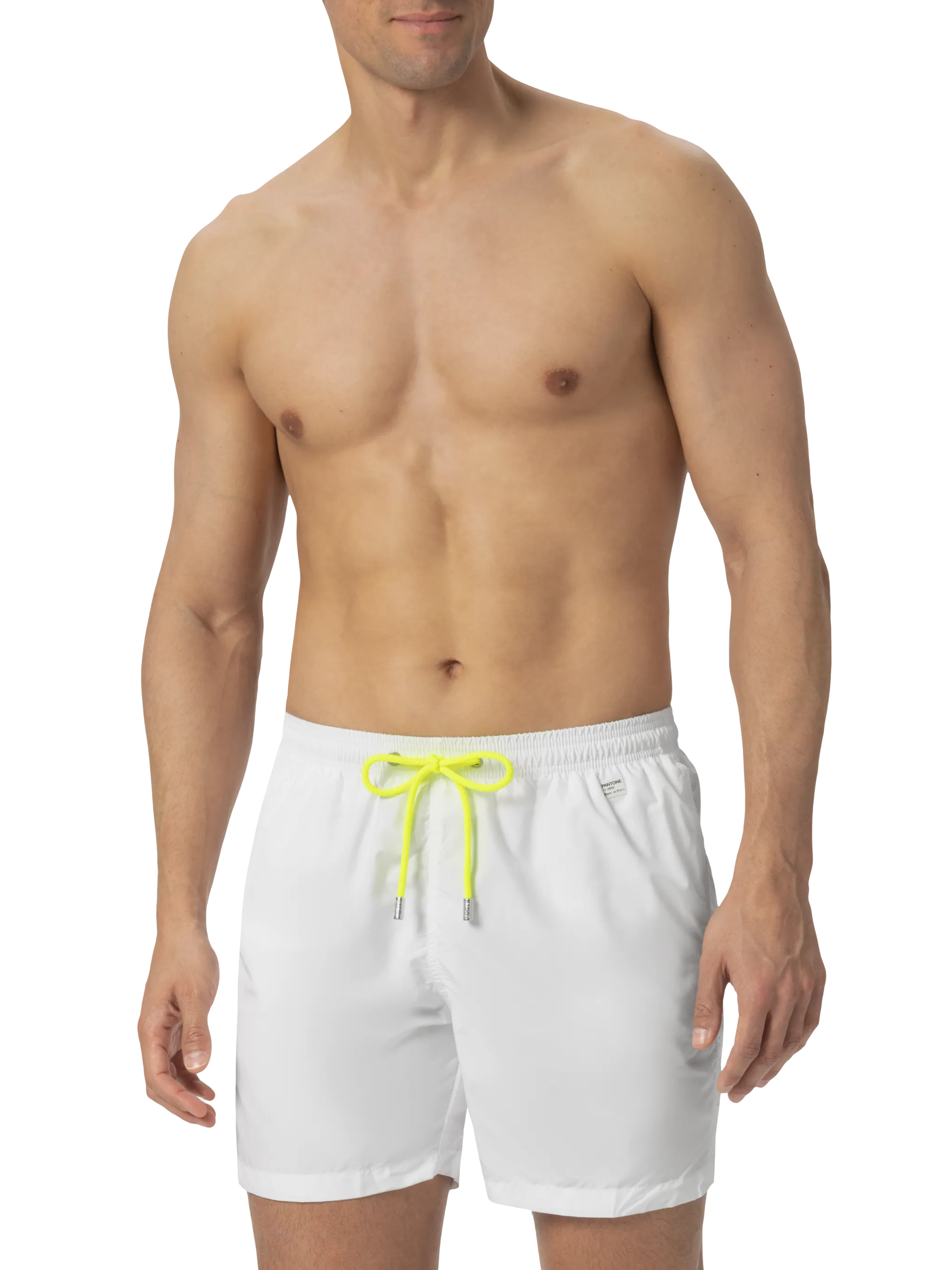 Costume mare Lighting Pantone in tessuto leggero bianco | PANTONE® SPECIAL EDITION - Image 3