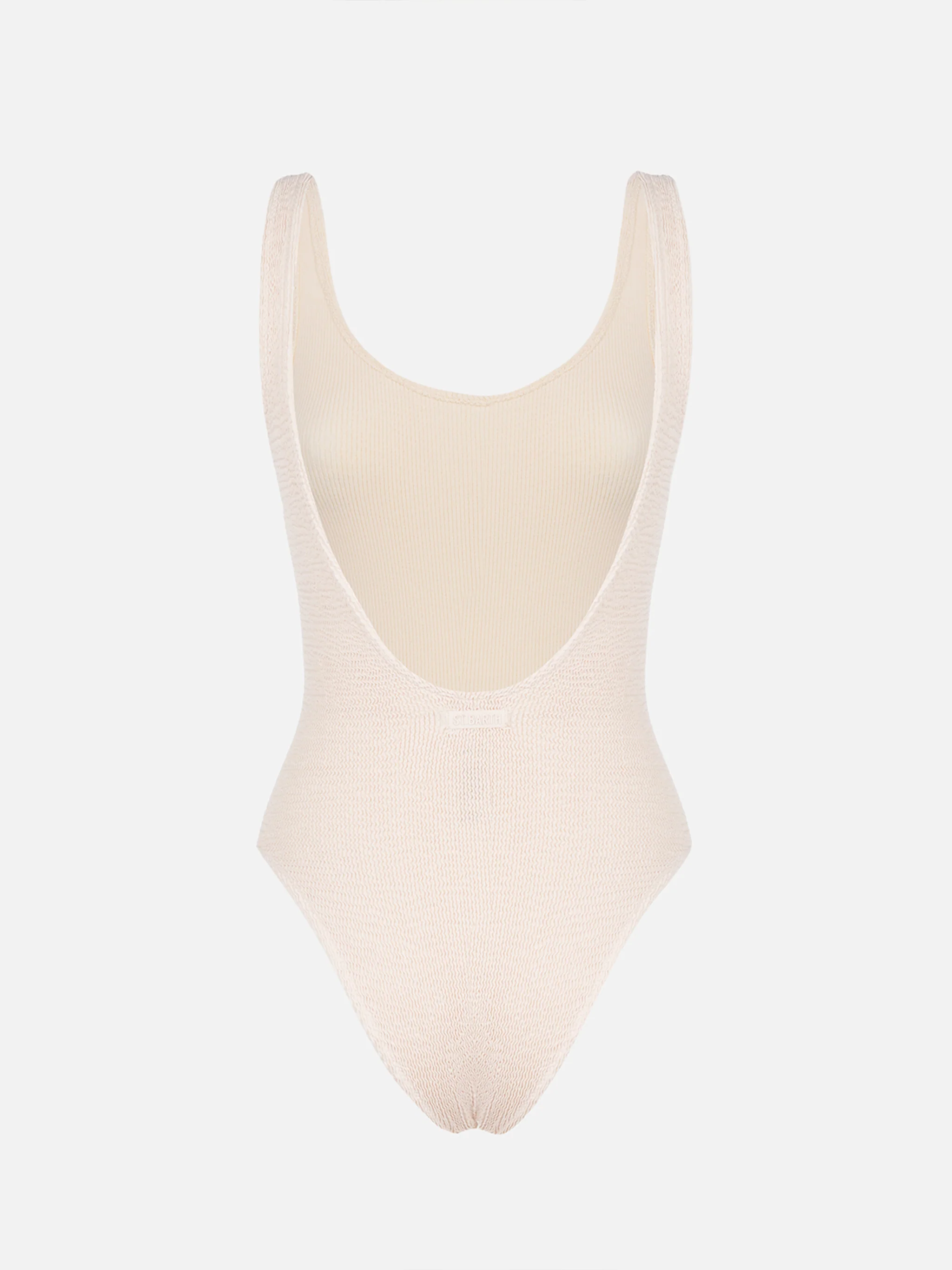 Costume intero Lora crinkle beige - Image 3