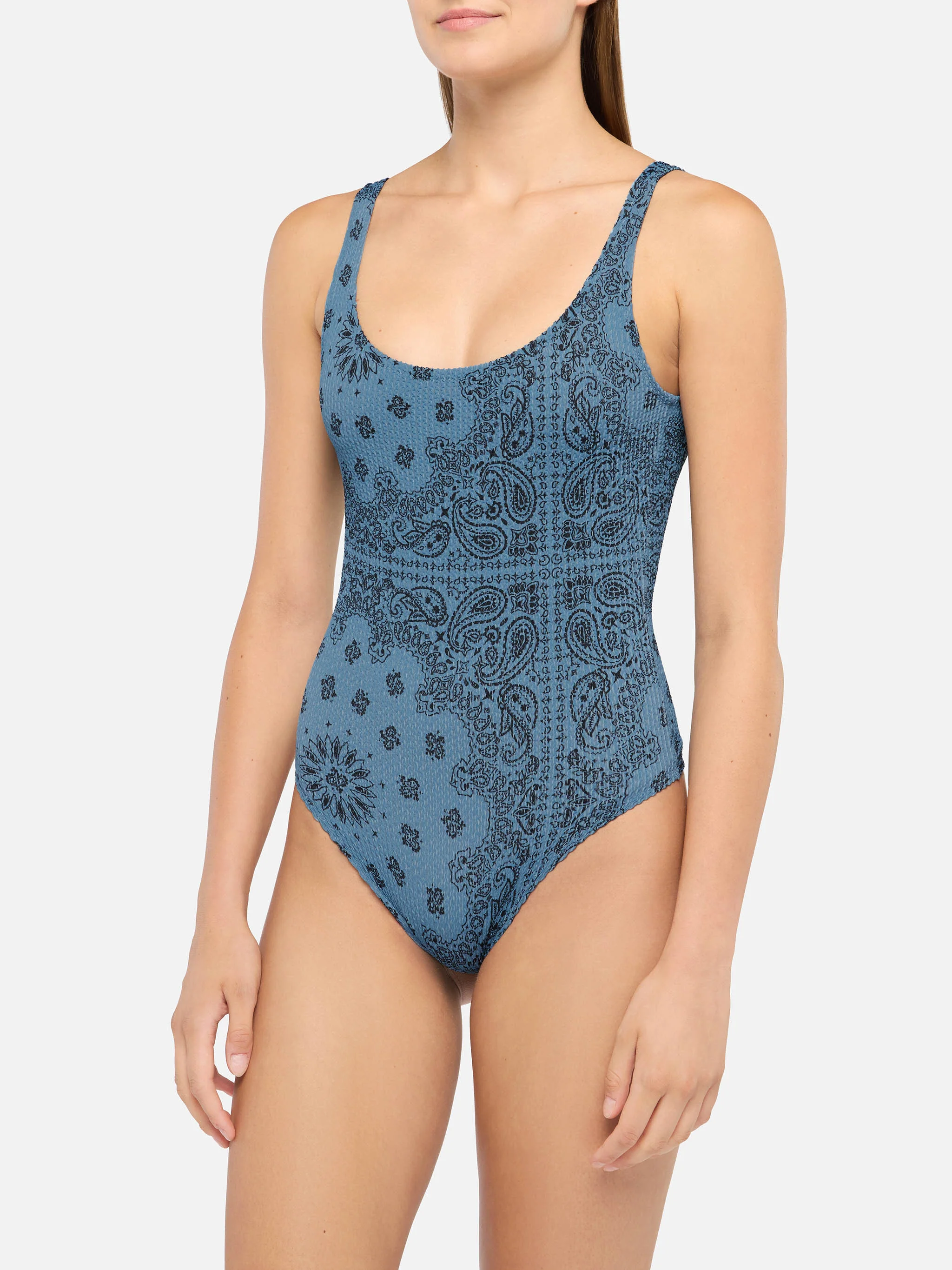 Costume intero Lora crinkle con stampa bandana - Image 2