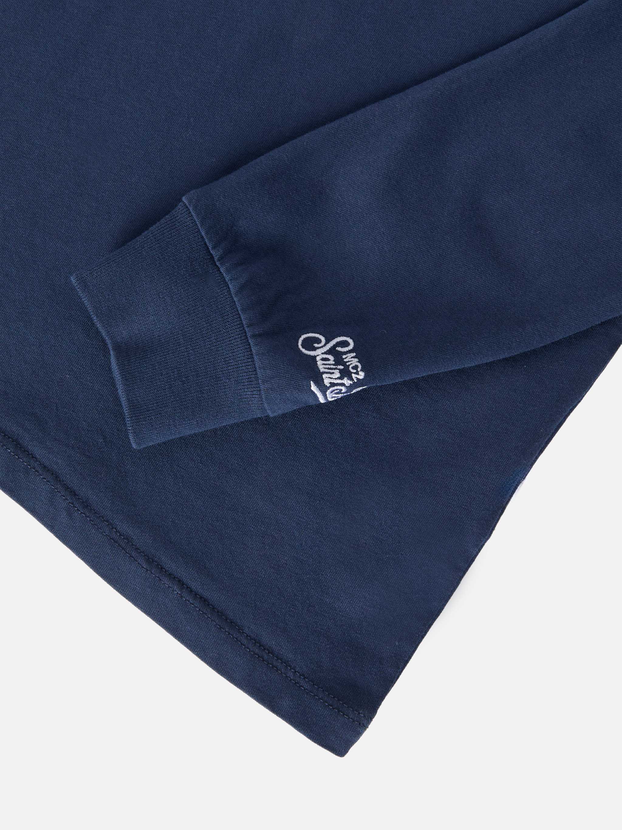 T-shirt Luton Jr Warm blu  stampa Snoopy | Special Edition - Image 4