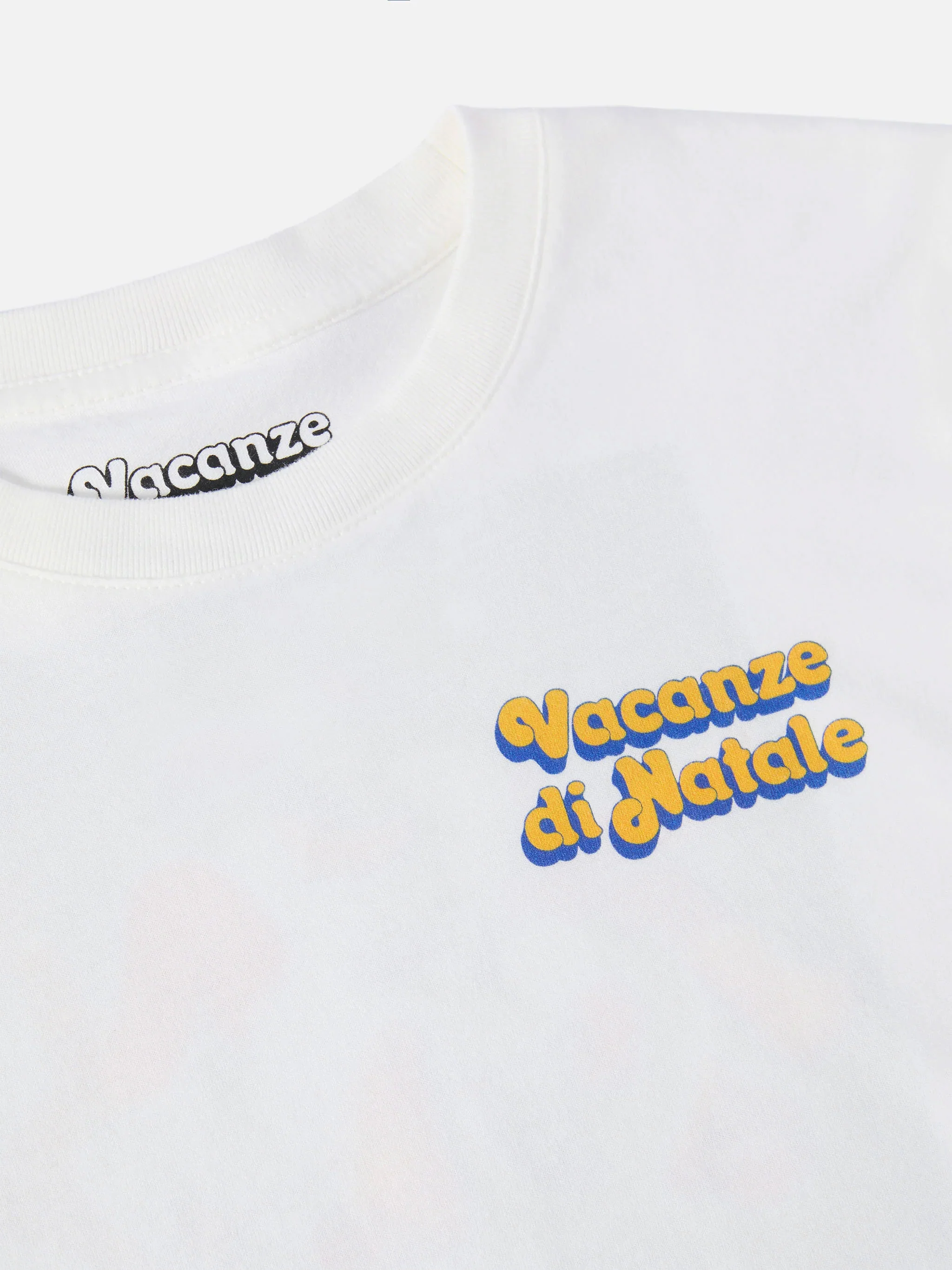 T-shirt Luton Jr Warm bianca  stampa Vacanze di Natale | Special Edition - Image 2