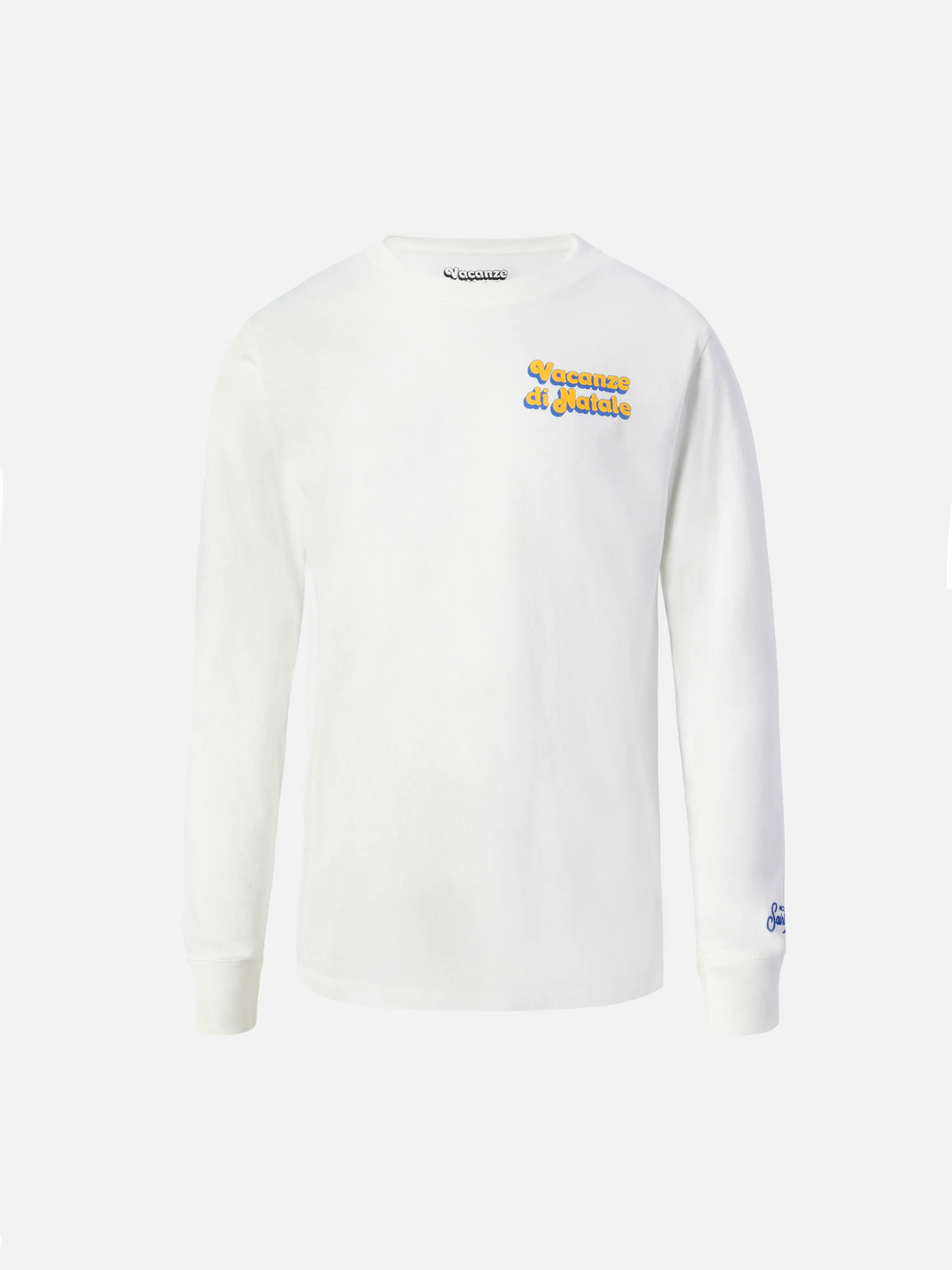 T-shirt Luton Jr Warm bianca  stampa Vacanze di Natale | Special Edition - Image 3
