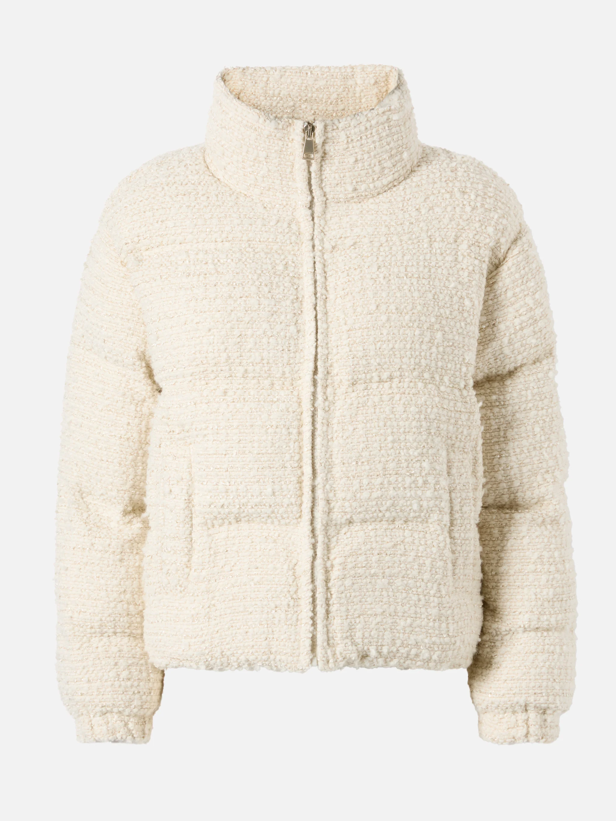 Giubbotto Maddy Tweed imbottito in tweed lurex - Image 6