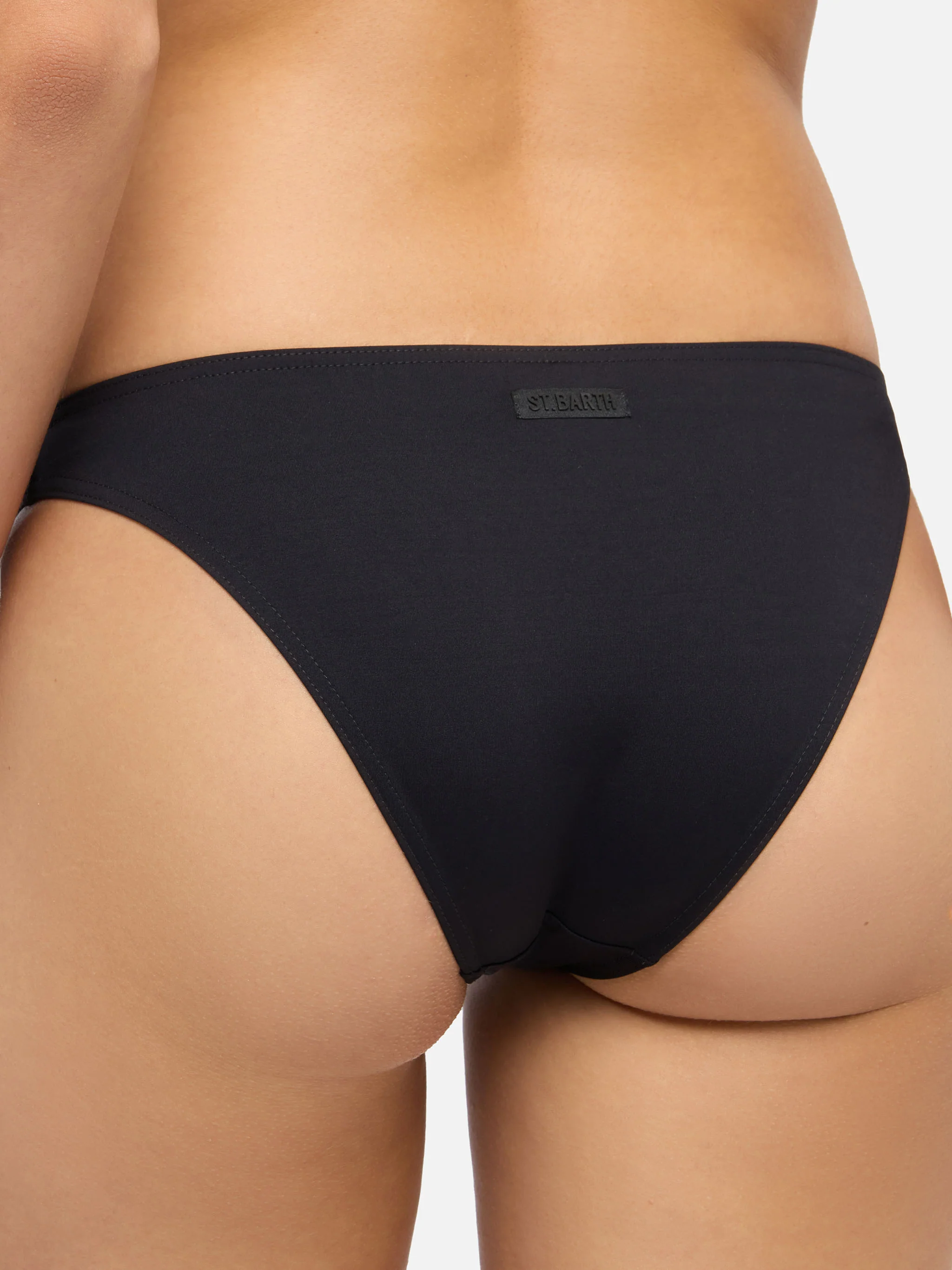 Bikini triangolo a bralette Gaia Maia color nero - Image 5