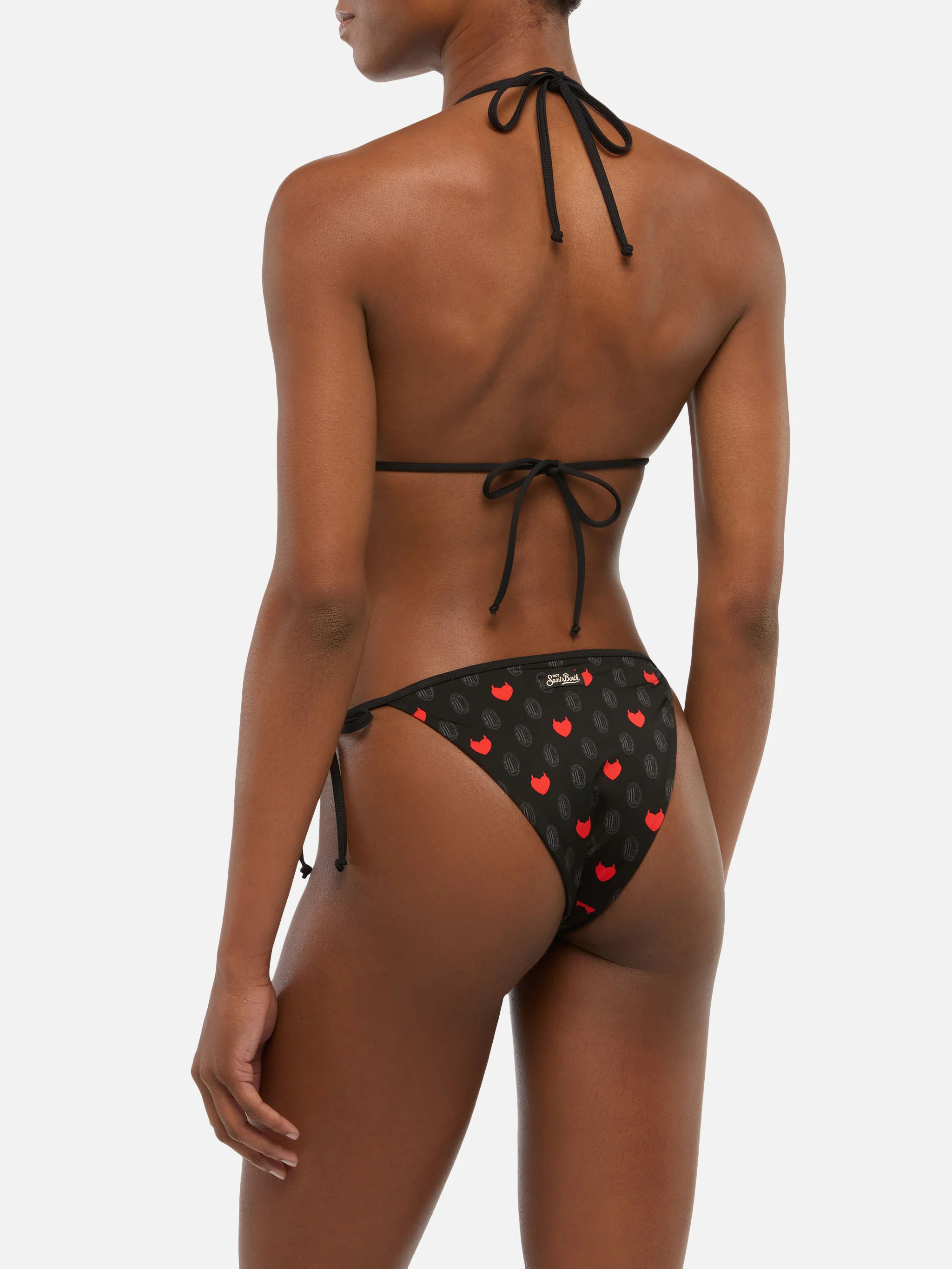 Bikini a triangolo Maleah con stampa Milan | AC MILAN SPECIAL EDITION - Image 4