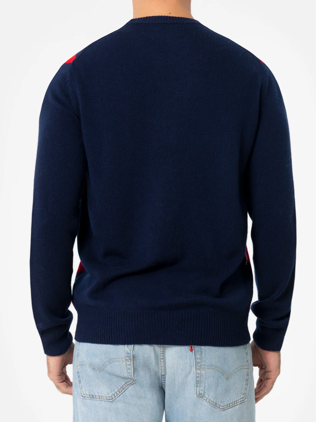 Maglione girocollo Heron con jacquard argyle St. Moritz - Image 3