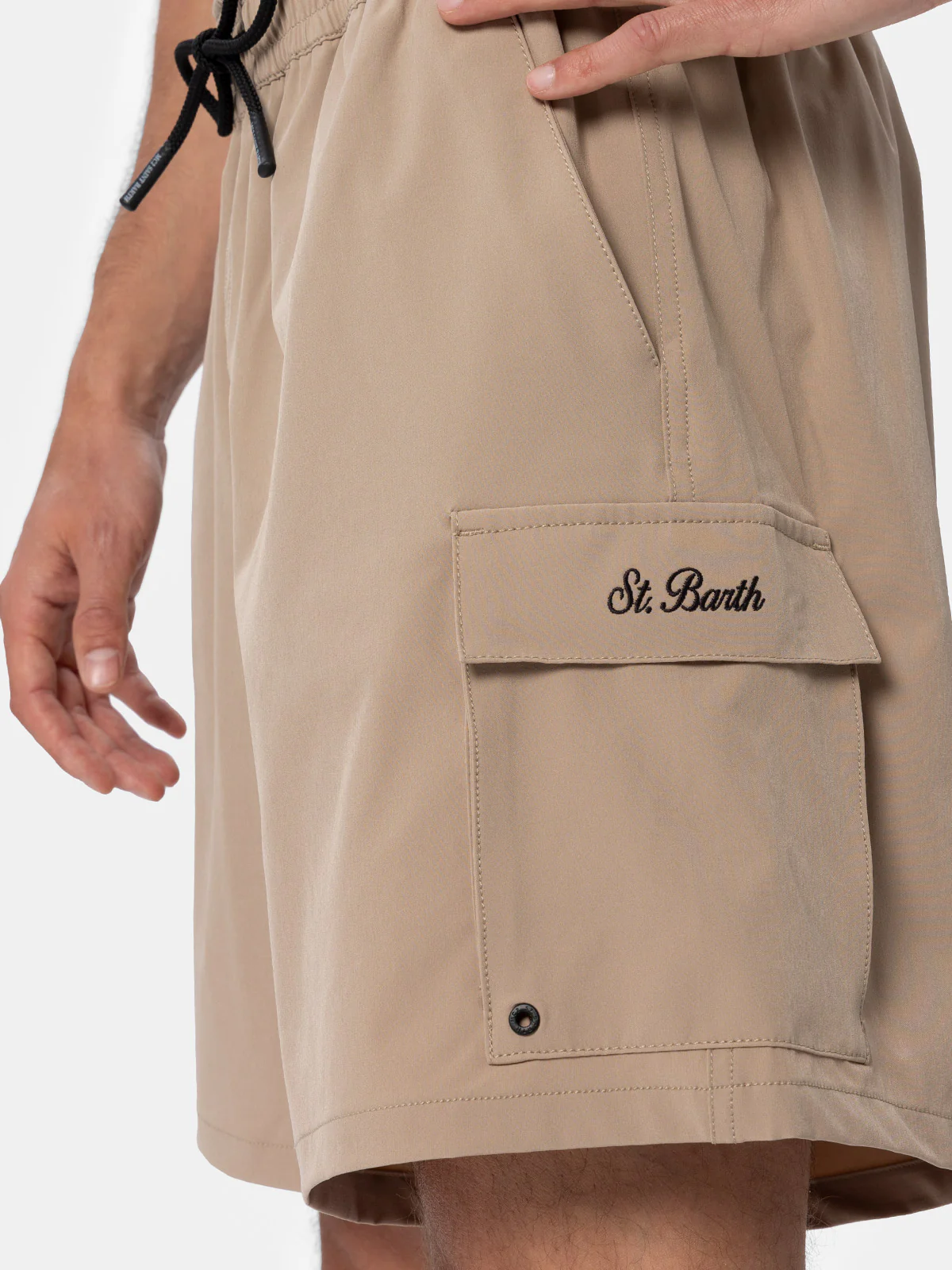 Costume classico elasticizzato Comfort Travel beige - Image 3
