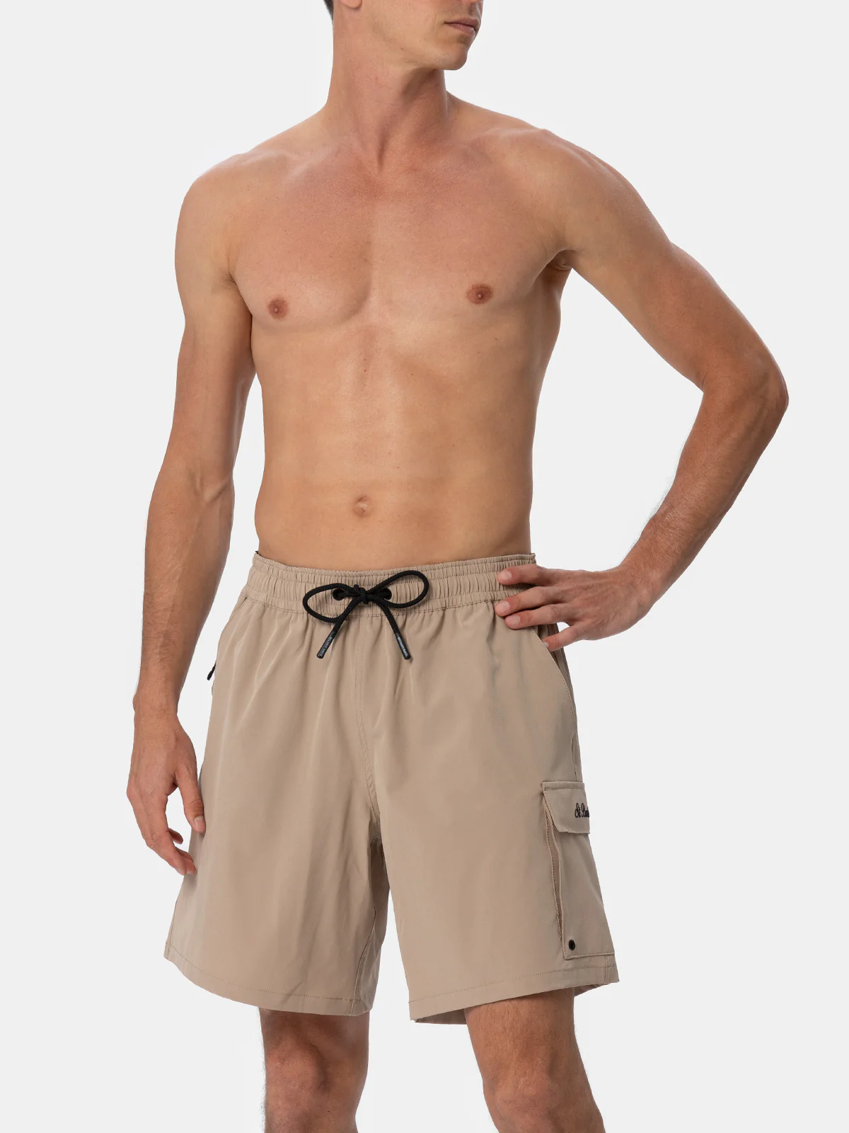 Costume classico elasticizzato Comfort Travel beige - Image 4