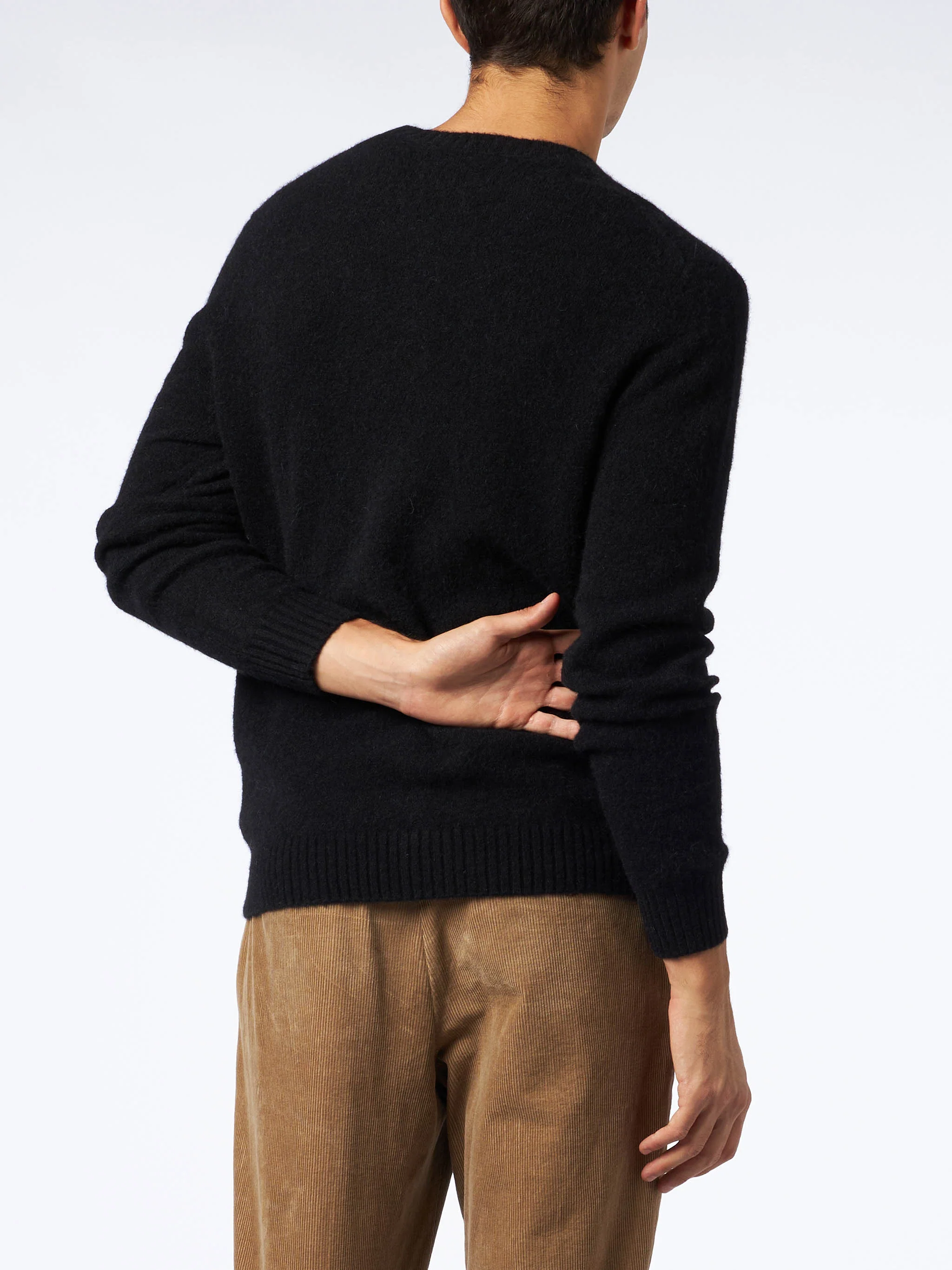 Maglione girocollo Heron in misto alpaca stretch con ricamo St. Barth - Image 3