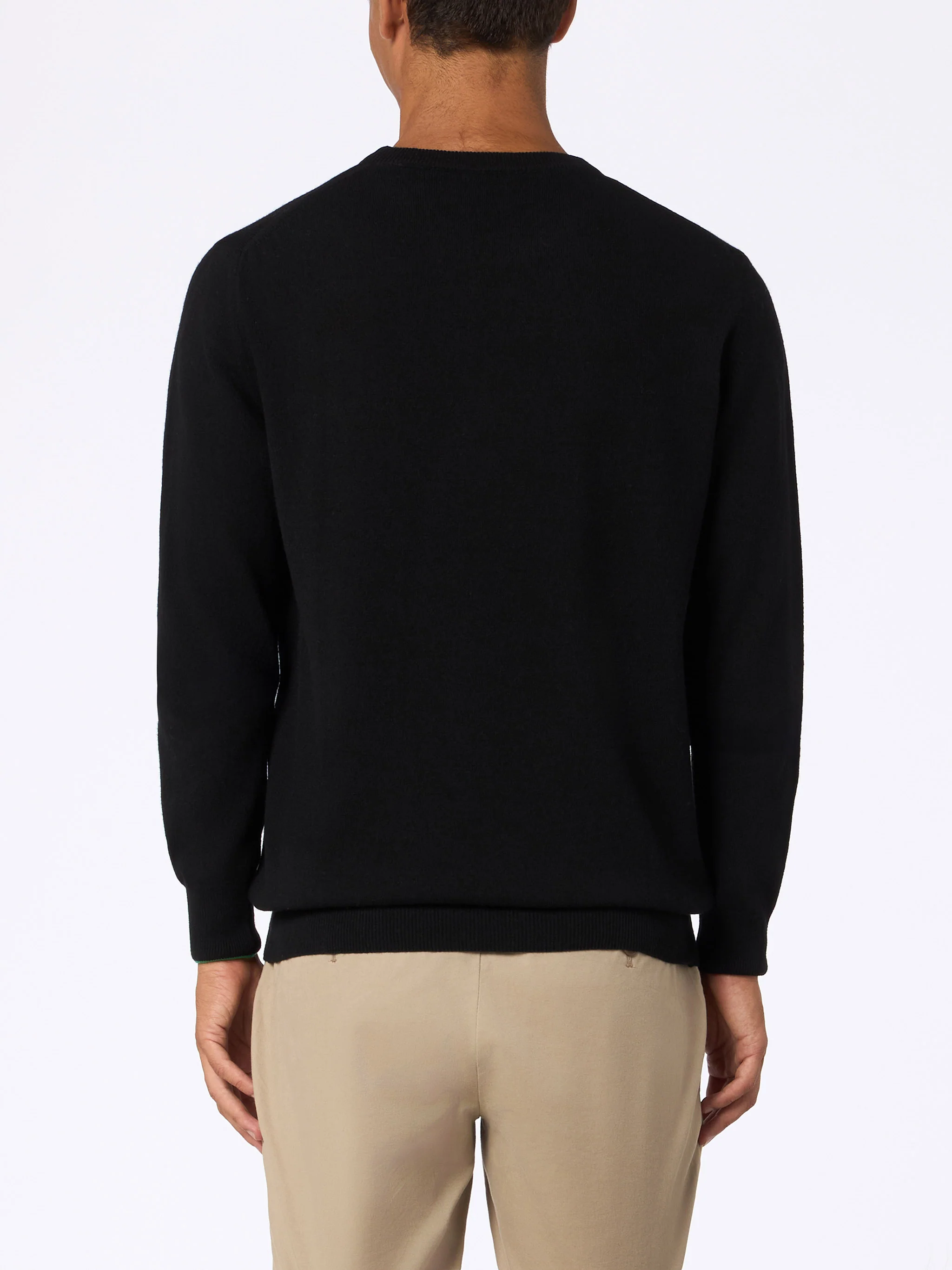 Maglione girocollo Heron con ricamo Non ci resta che sbocciare - Image 4