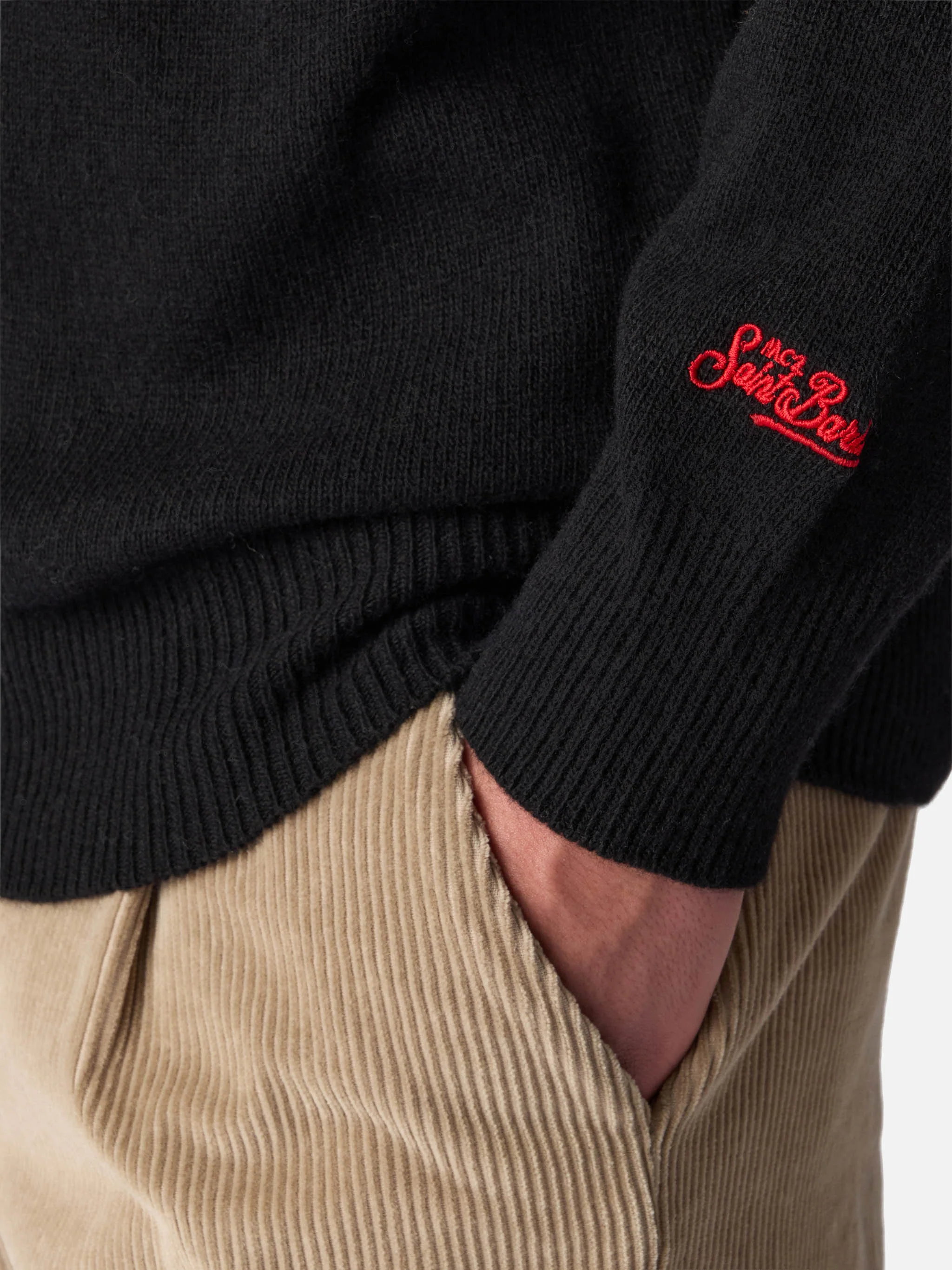 Maglione girocollo Heron con ricamo Vip Club Cortina | VIP CLUB CORTINA SPECIAL EDITION - Image 4