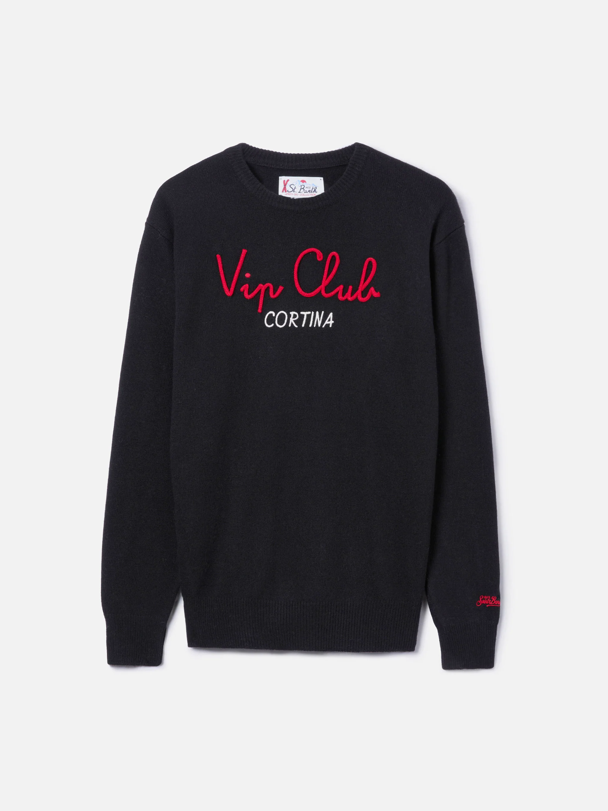 Maglione girocollo Heron con ricamo Vip Club Cortina | VIP CLUB CORTINA SPECIAL EDITION - Image 5