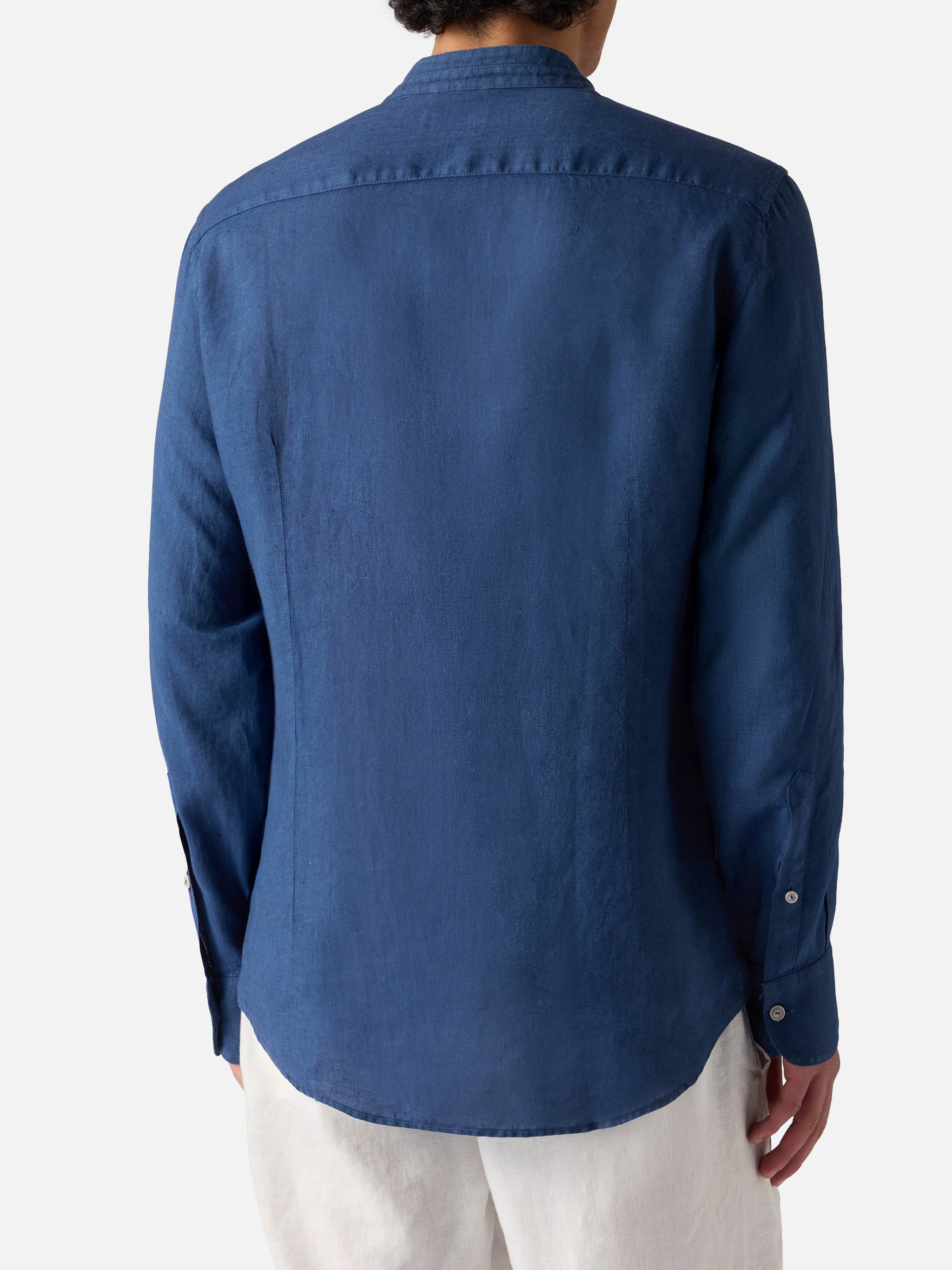 Camicia Klarke blu vintage - Image 3